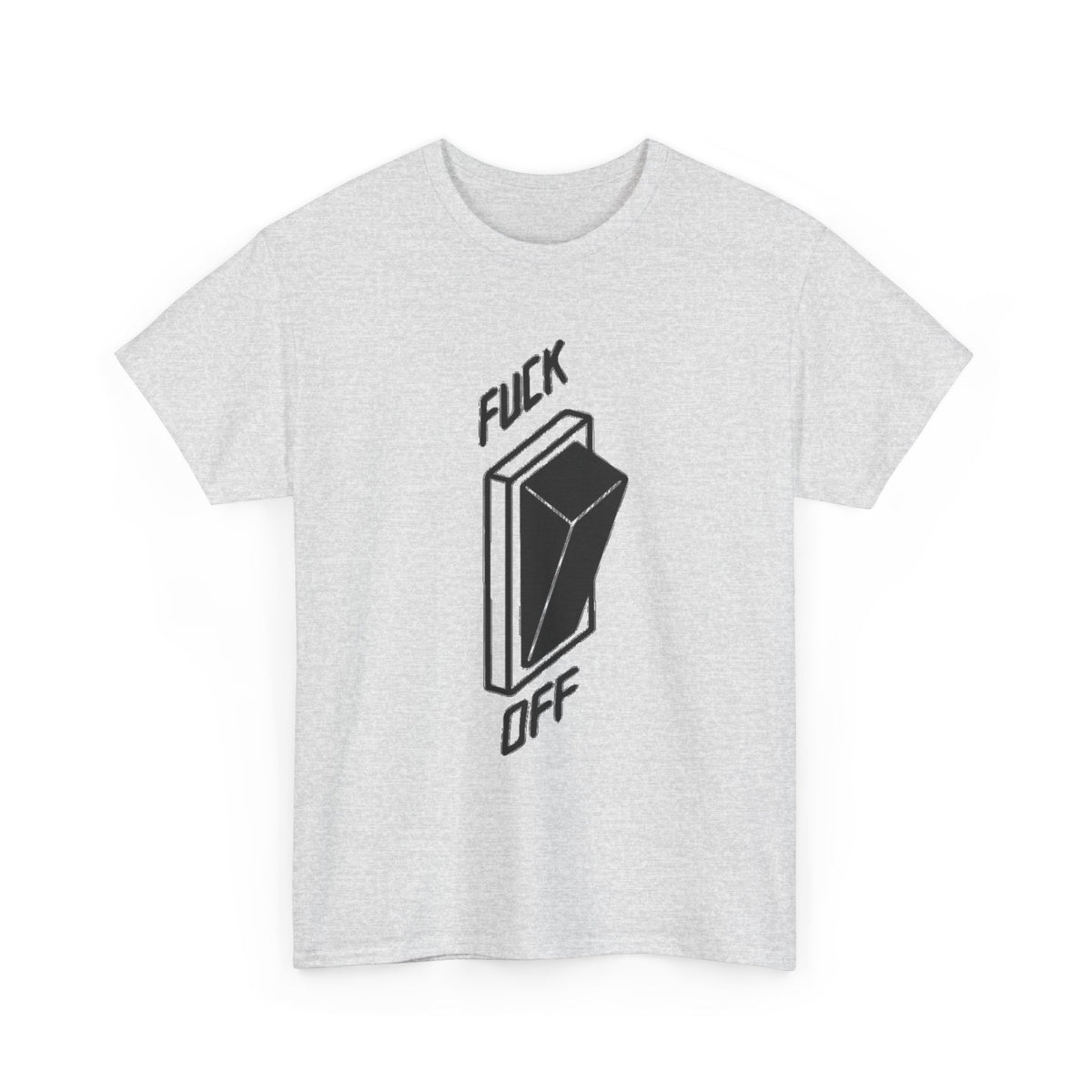 F*** Off Coffin Graphic T-Shirt Men's Tee Funny Retro Sarcasm