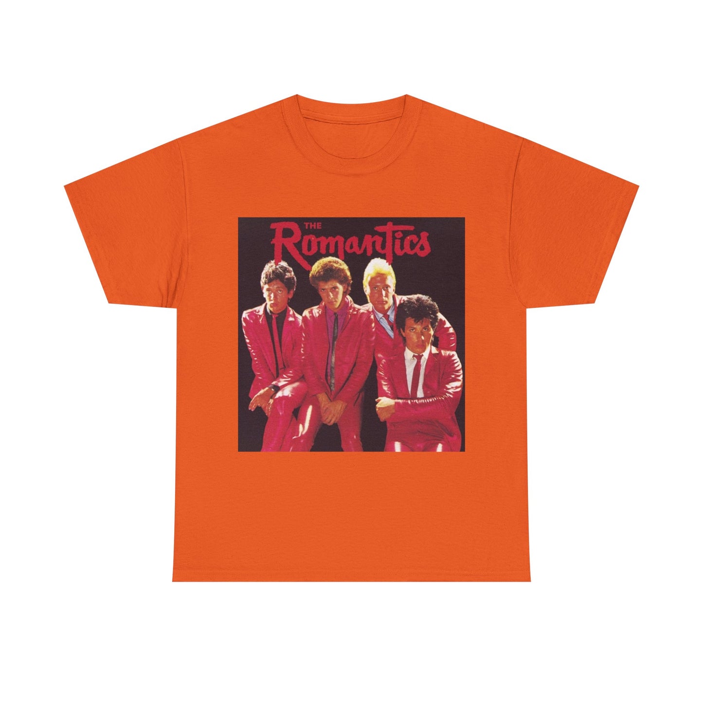 The Romantics Tshirt Vintage Band Poster Retro Unisex Heavy Cotton Tee