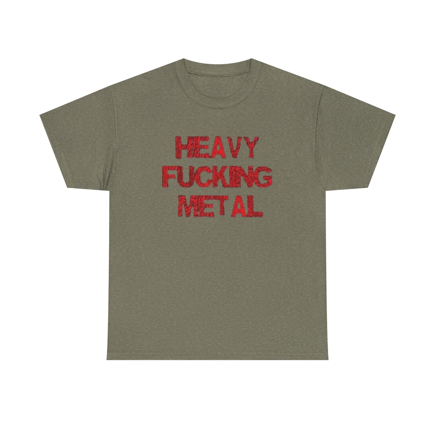 Heavy Metal Rock Band Merch Graphic T Shirt Unisex Heavy Cotton Tee