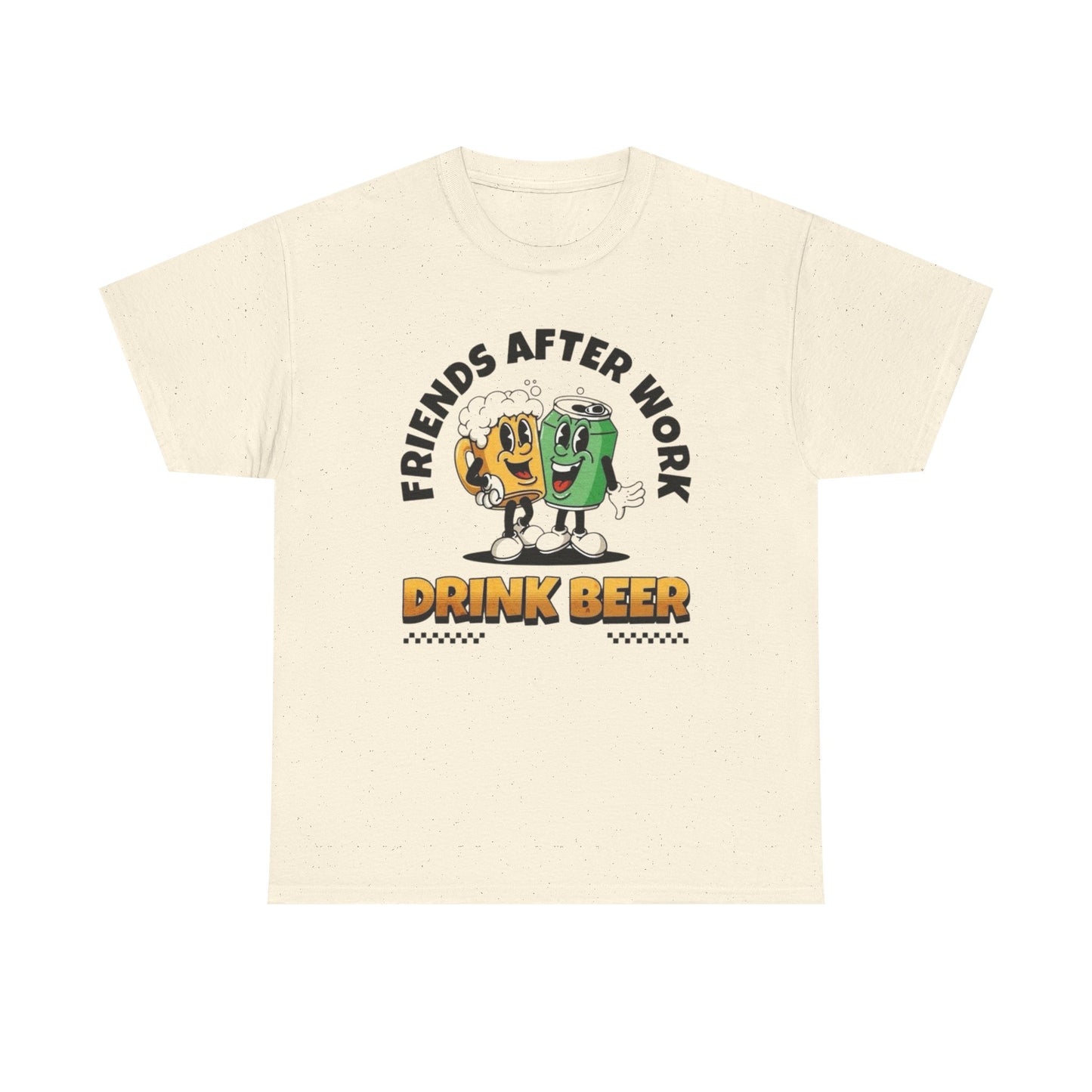 Friends After Work Drink Beer Graphic T Shirt ADULT NEW