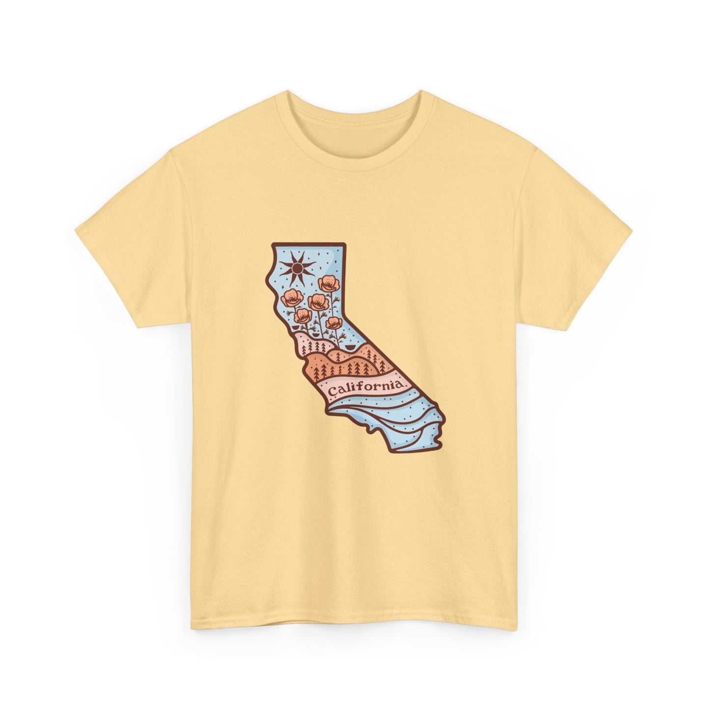 California State Graphic T Shirt NEW ADULT