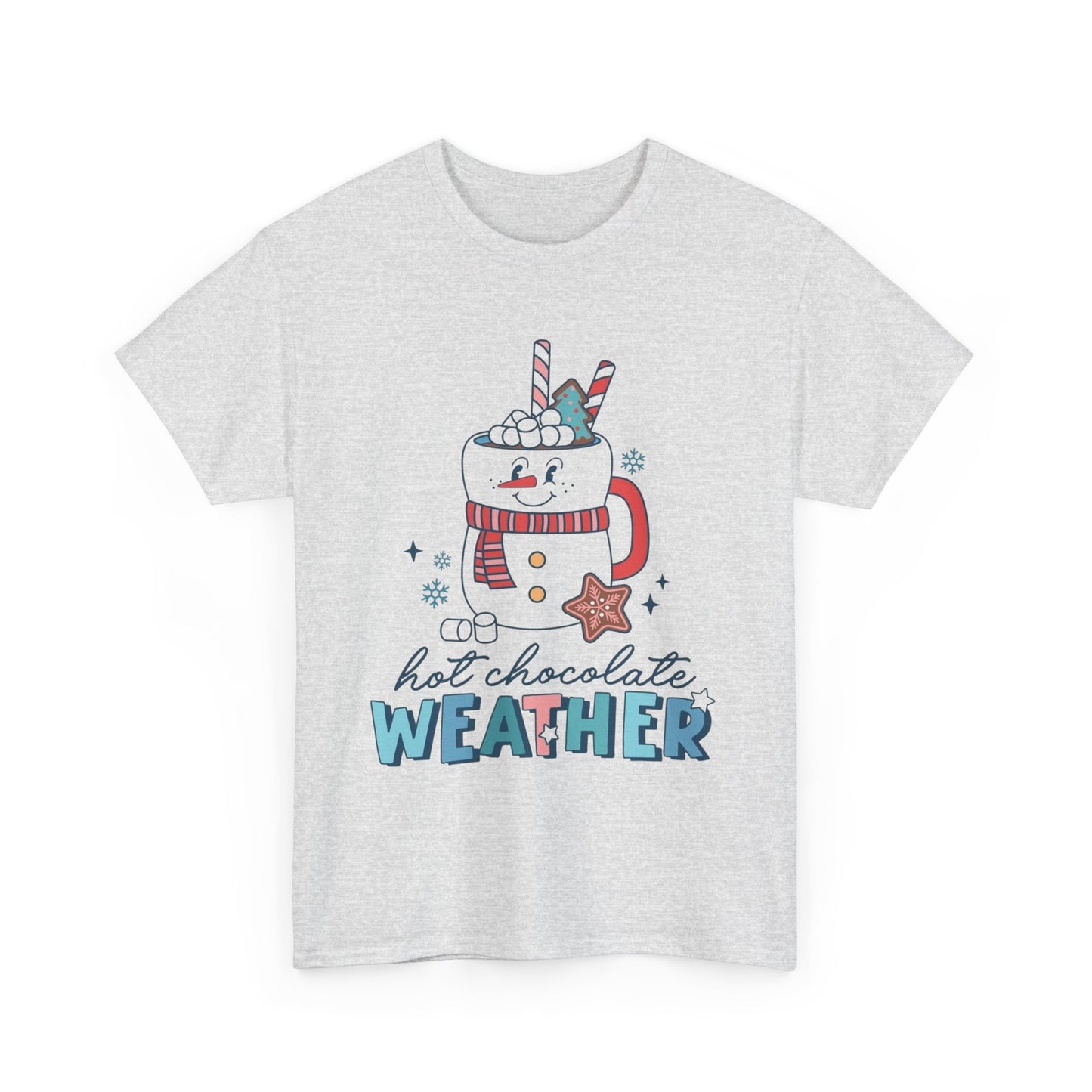 Hot Chocolate Weather Graphic T Shirt ADULT NEW