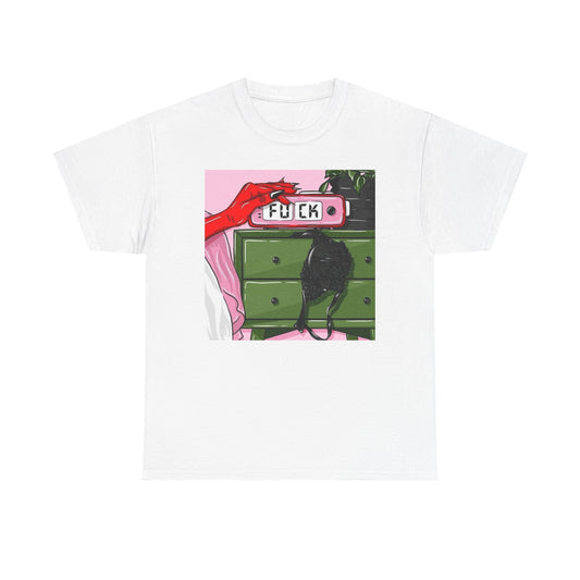 Funny Morning Alarm Clock Graphic T-Shirt Women's Heavy Comfy Cotton Tee