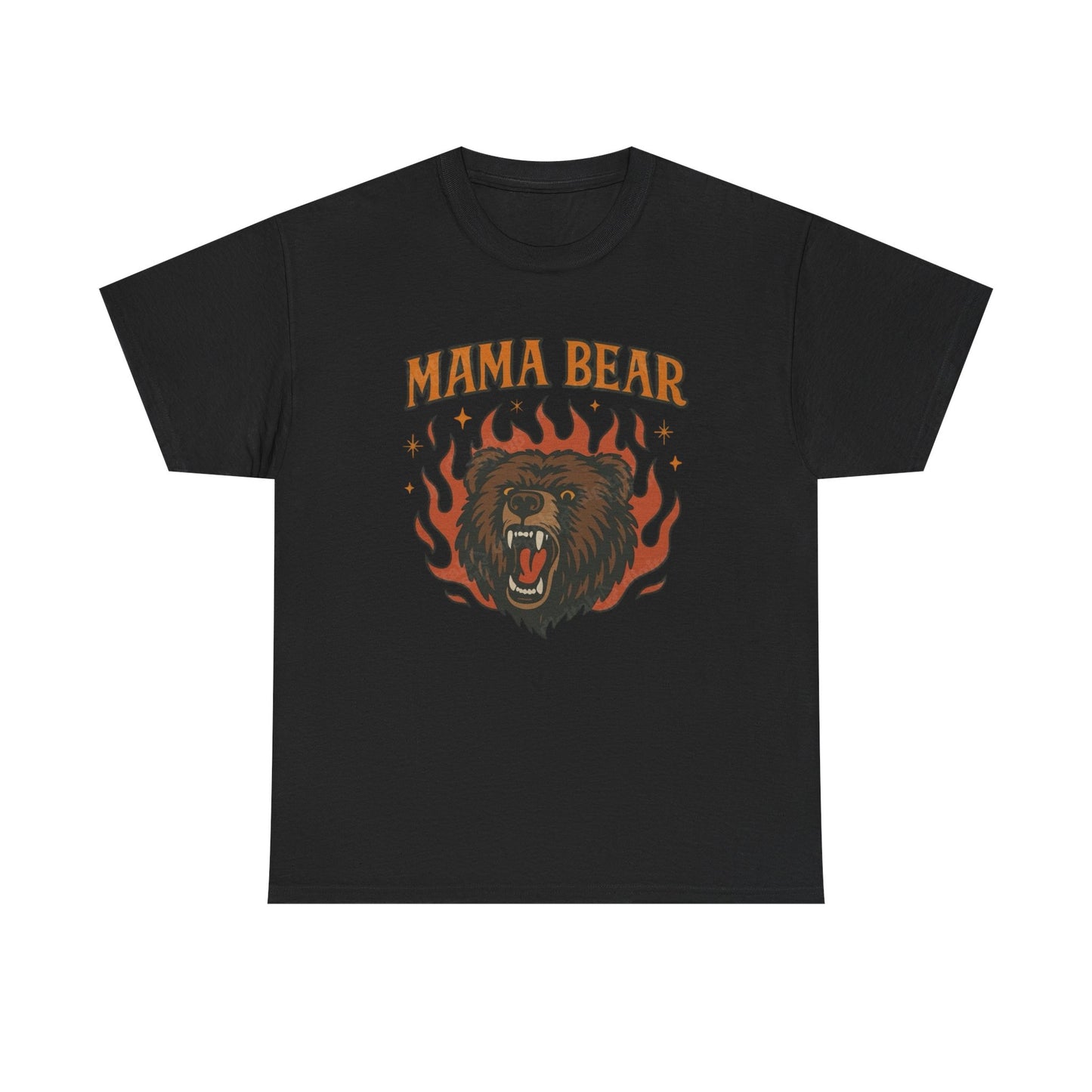 Mama Bear Graphic T Shirt NEW Unisex Heavy Cotton Tee