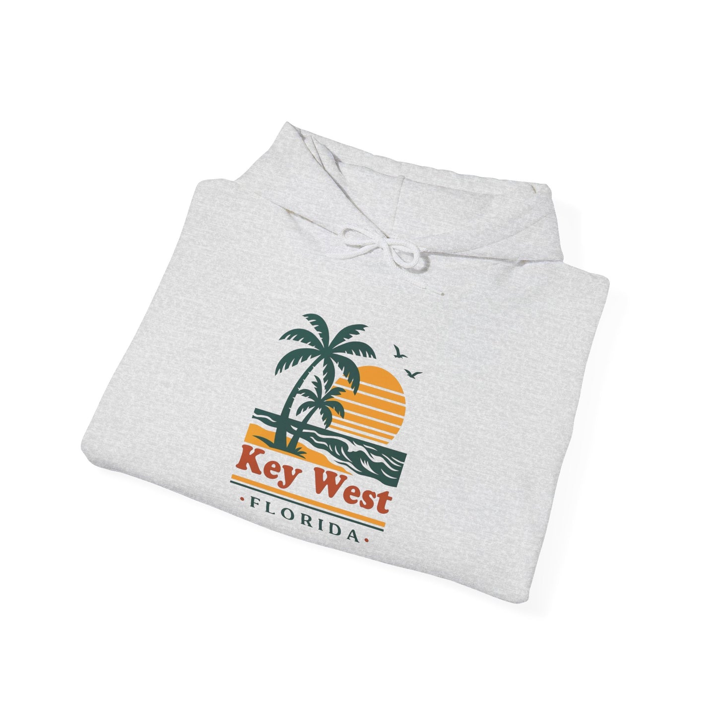 Key West Florida Graphic Hoodie Heavy Blend Sweatshirt NEW