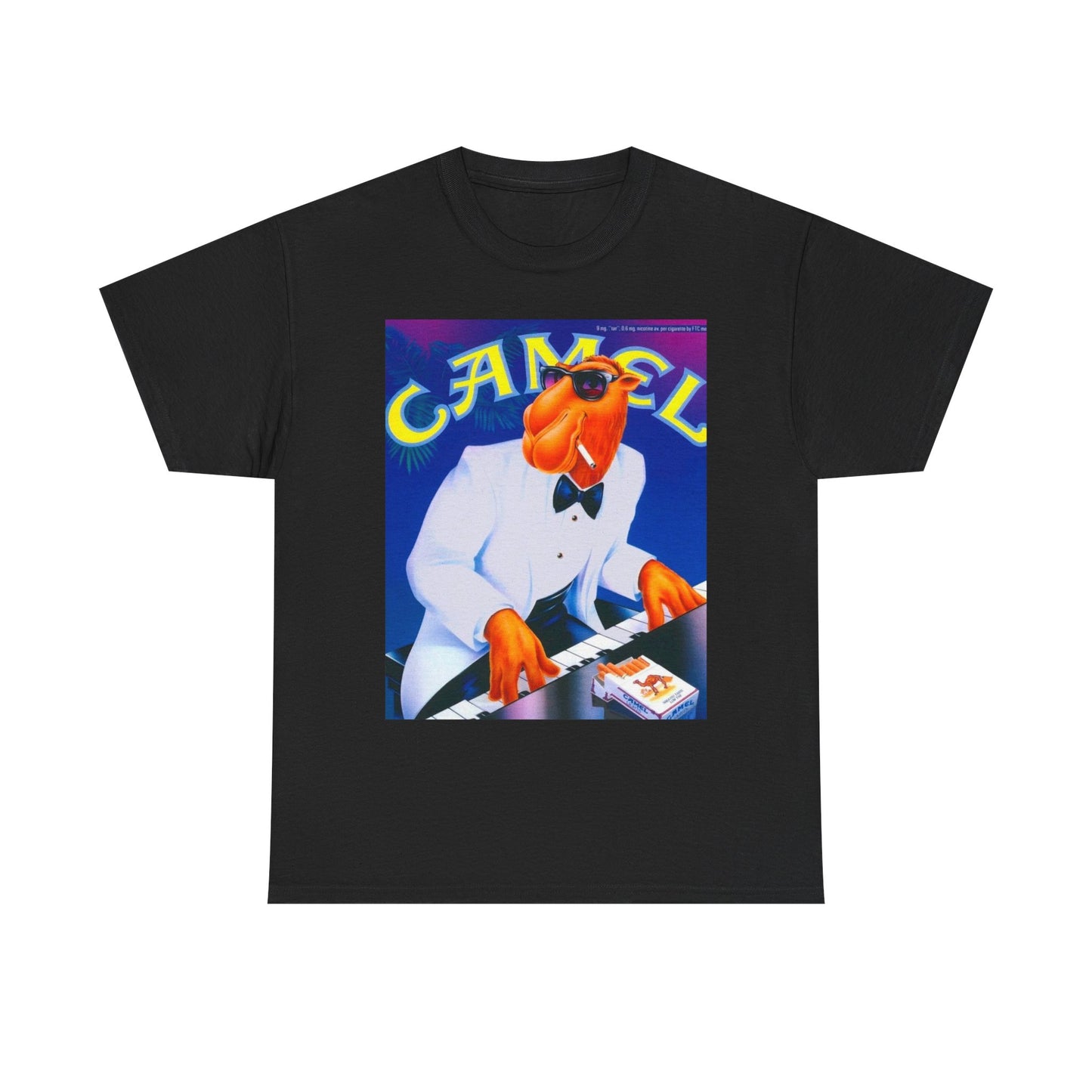 Camel Cigarette T Shirt BRAND NEW Apparel Unisex Heavy Cotton Tee