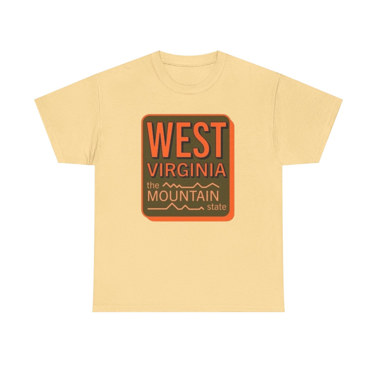 West Virginia Graphic T Shirt ADULT NEW Unisex Heavy Cotton Tee