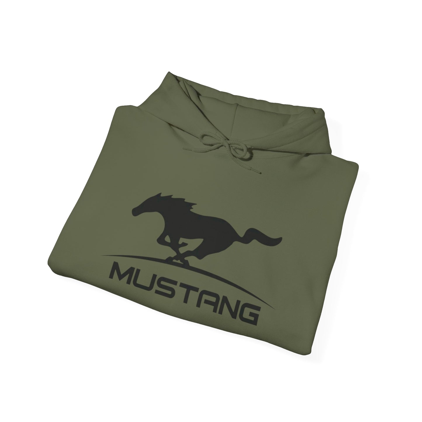 Mustang Muscle Car Hoodie Retro Unisex Heavy Blend™ Hooded Sweatshirt
