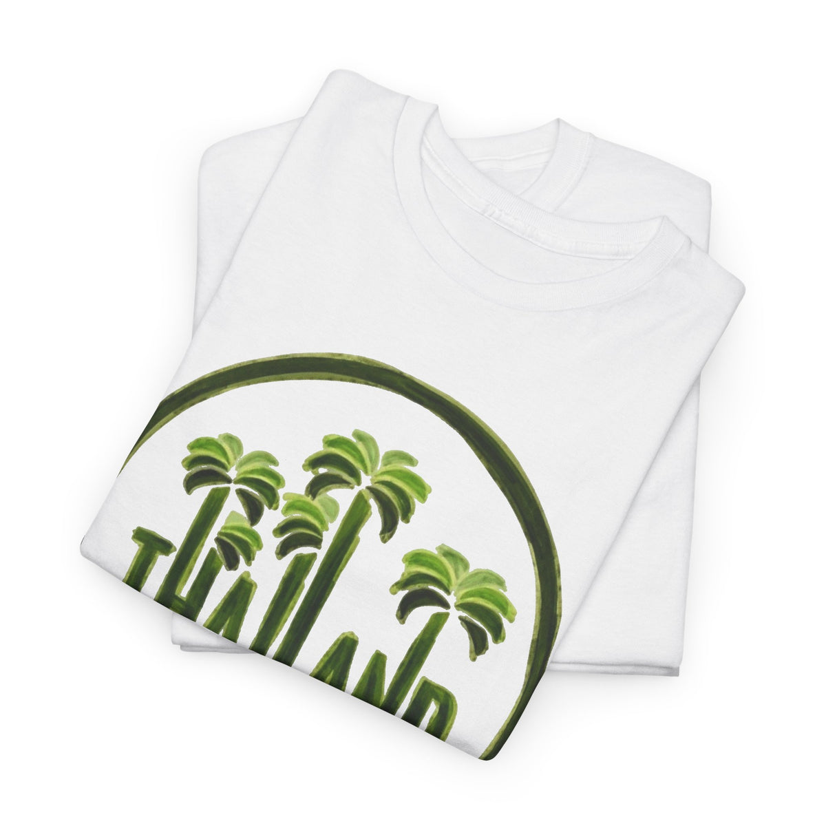 Thailand Palm Tree Wave T-Shirt Men's Graphic Tee
