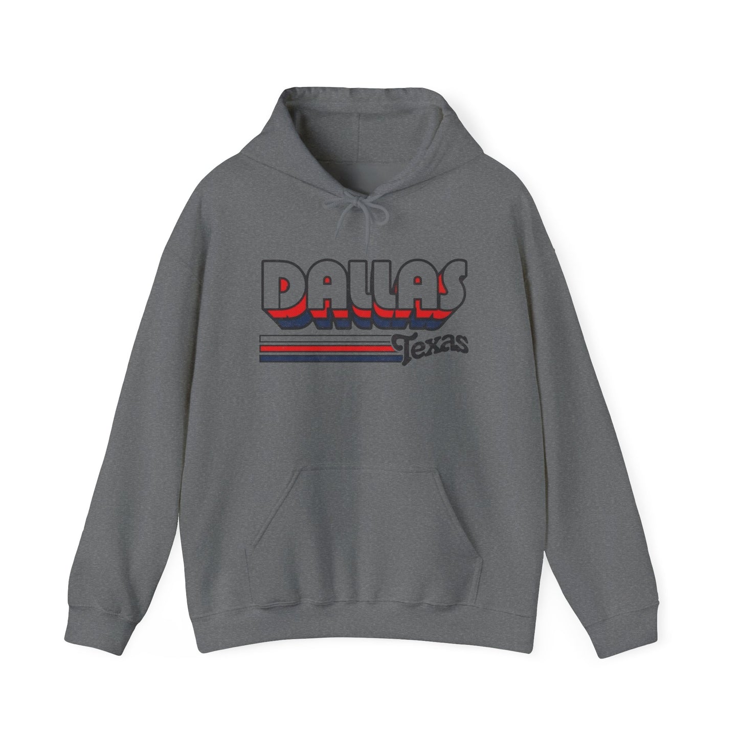 Dallas Texas Graphic Hoodie Heavy Blend™ NEW Sweatshirt