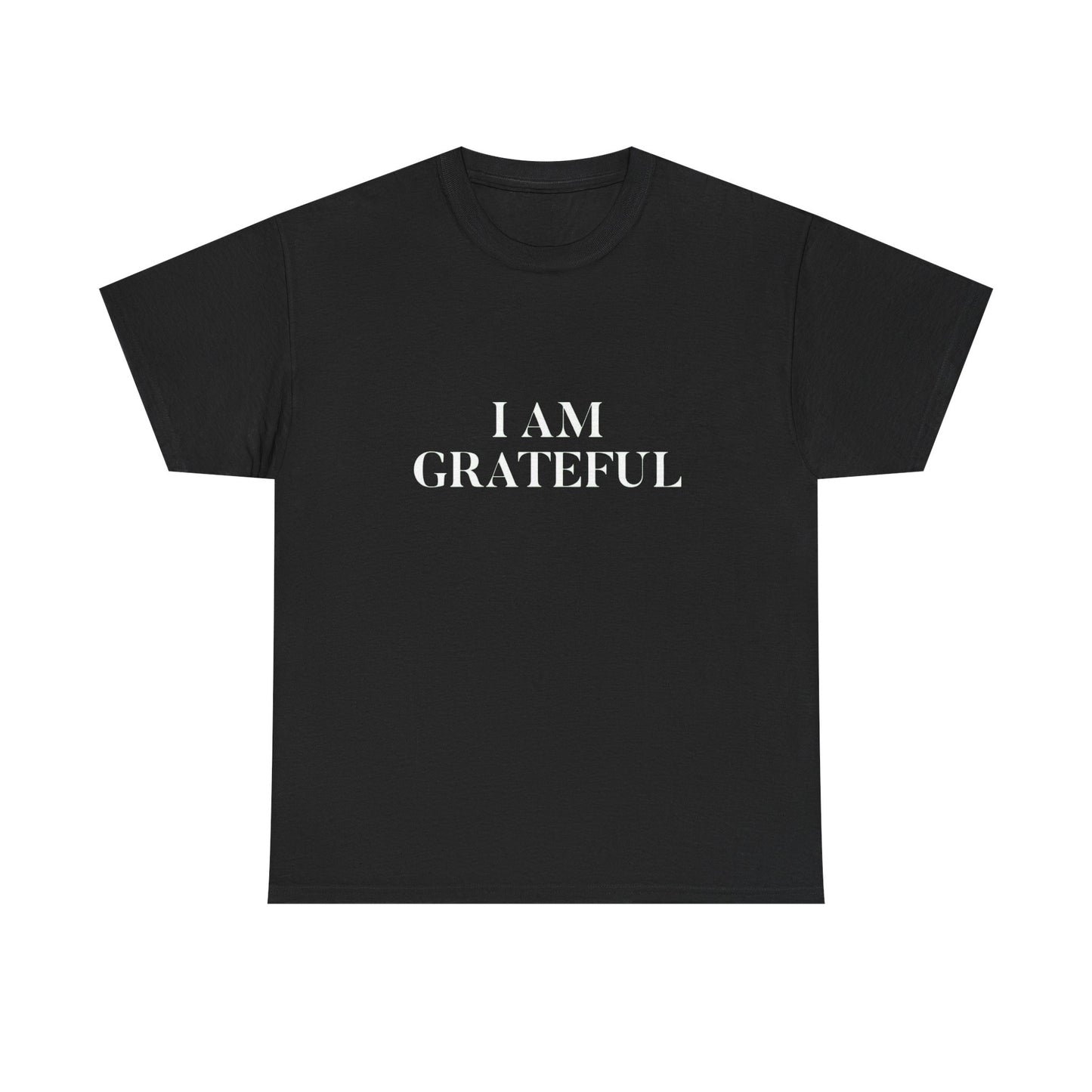 I Am Grateful Graphic T Shirt NEW ADULT TEE