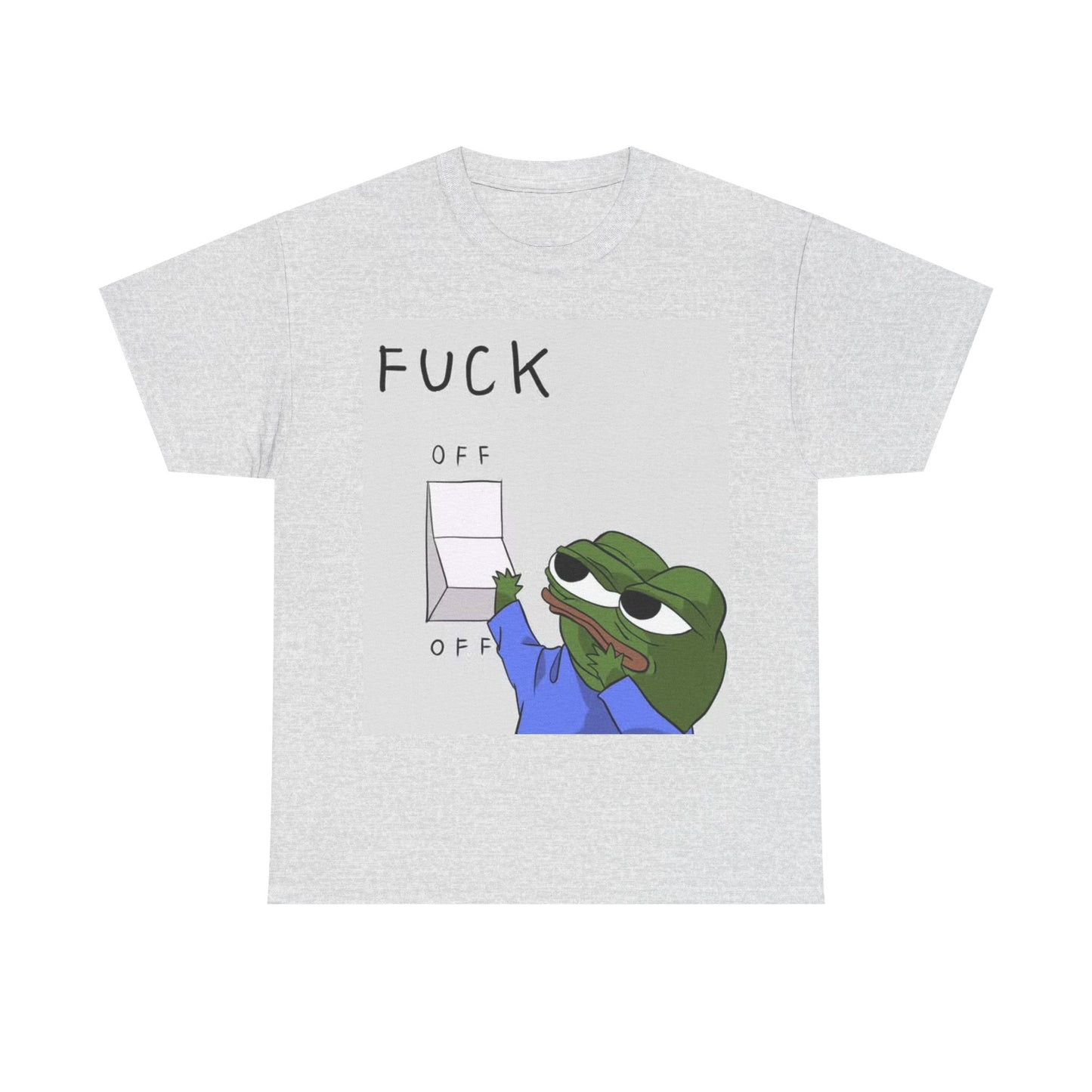 Funny Meme TShirt Retro Comedy Frog Humor Gift Dad Joke Unisex Heavy Cotton Tee