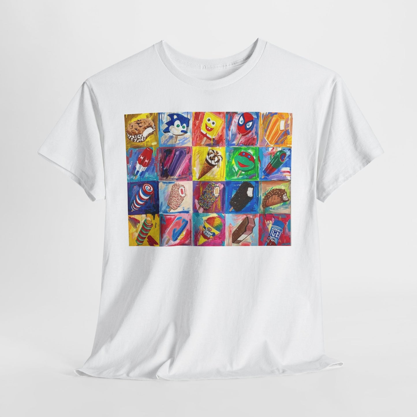 Ice Cream Menu Graphic T Shirt