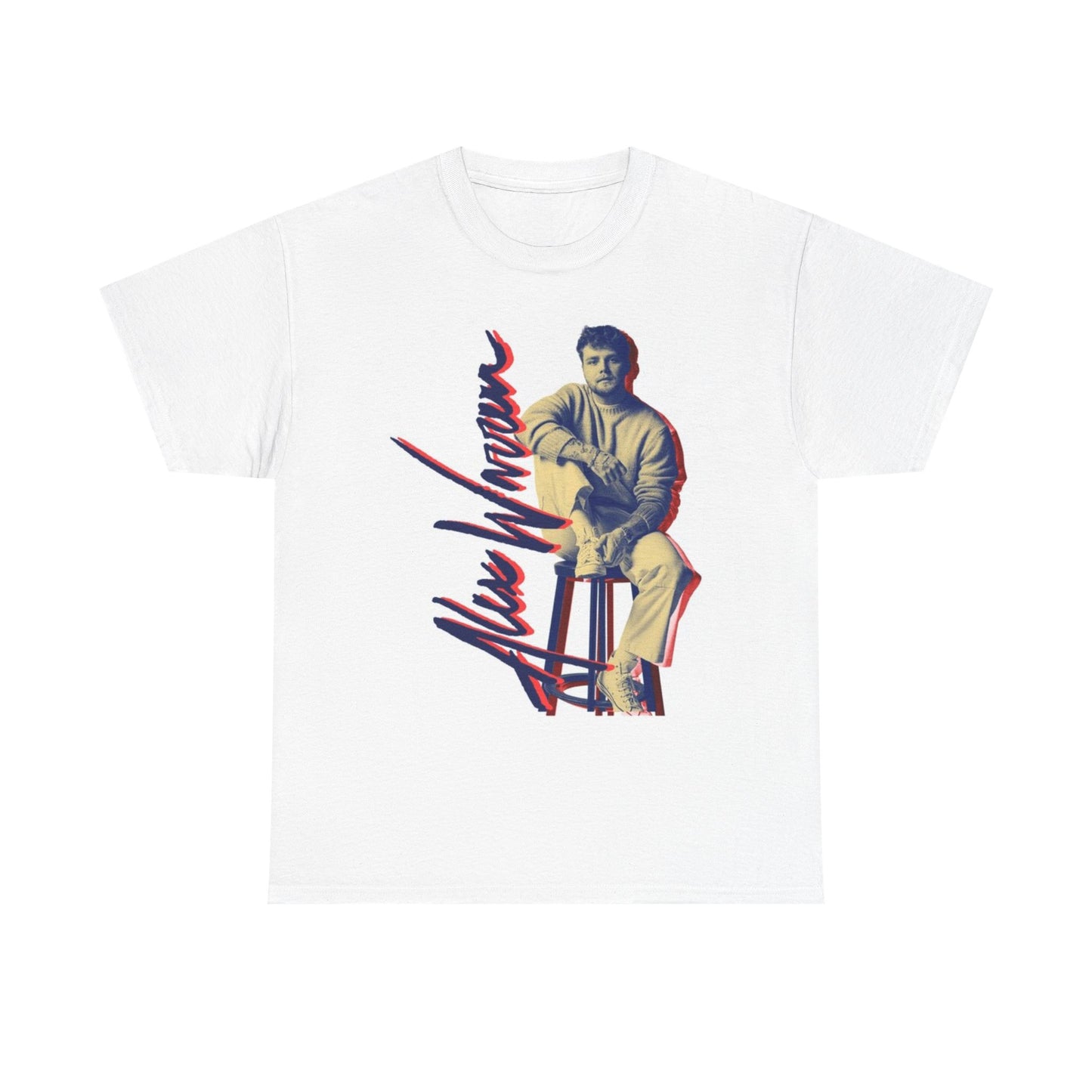 Alex Warren Graphic T Shirt Tour NEW Vintage Unisex Heavy Cotton Tee