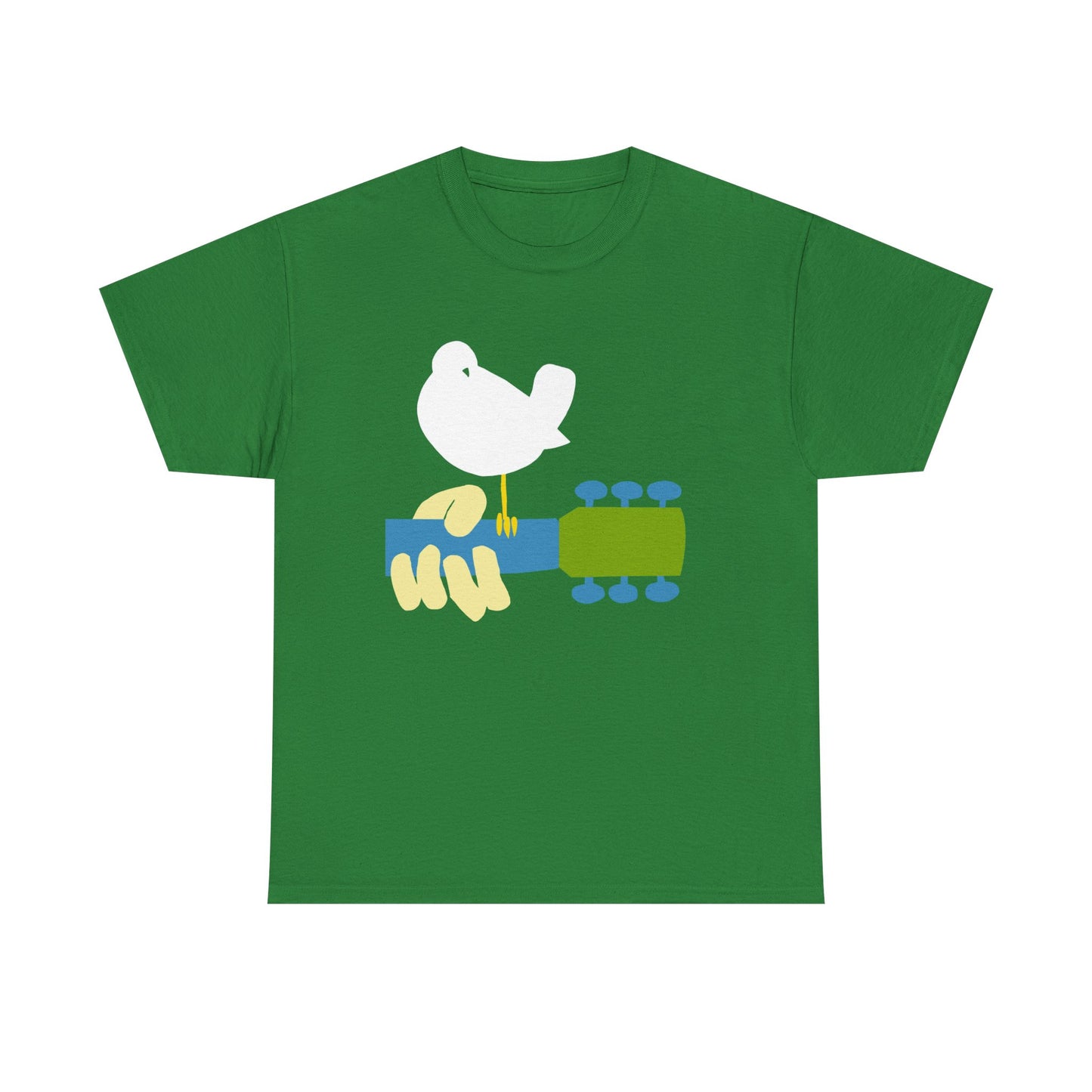 Woodstock Graphic T Shirt Vintage Logo Hippie Groovy Unisex Heavy Cotton Tee