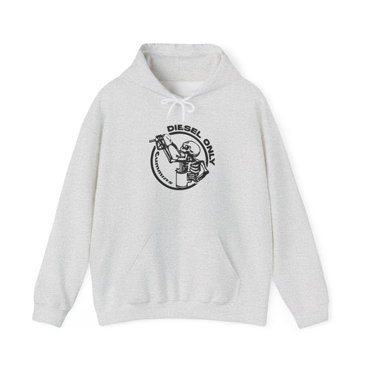 Cummins Diesel Only Funny Graphic Hoodie Unisex Heavy Blend™ Hooded Sweatshirt