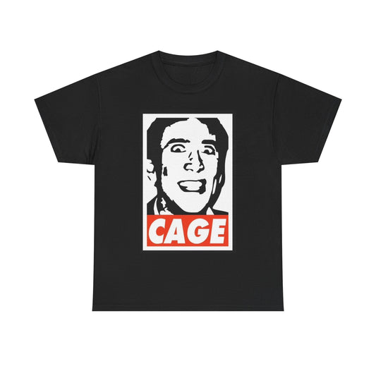 Nicholas Cage Tshirt Nick Cage graphic Movie hollywood Unisex Heavy Cotton Tee