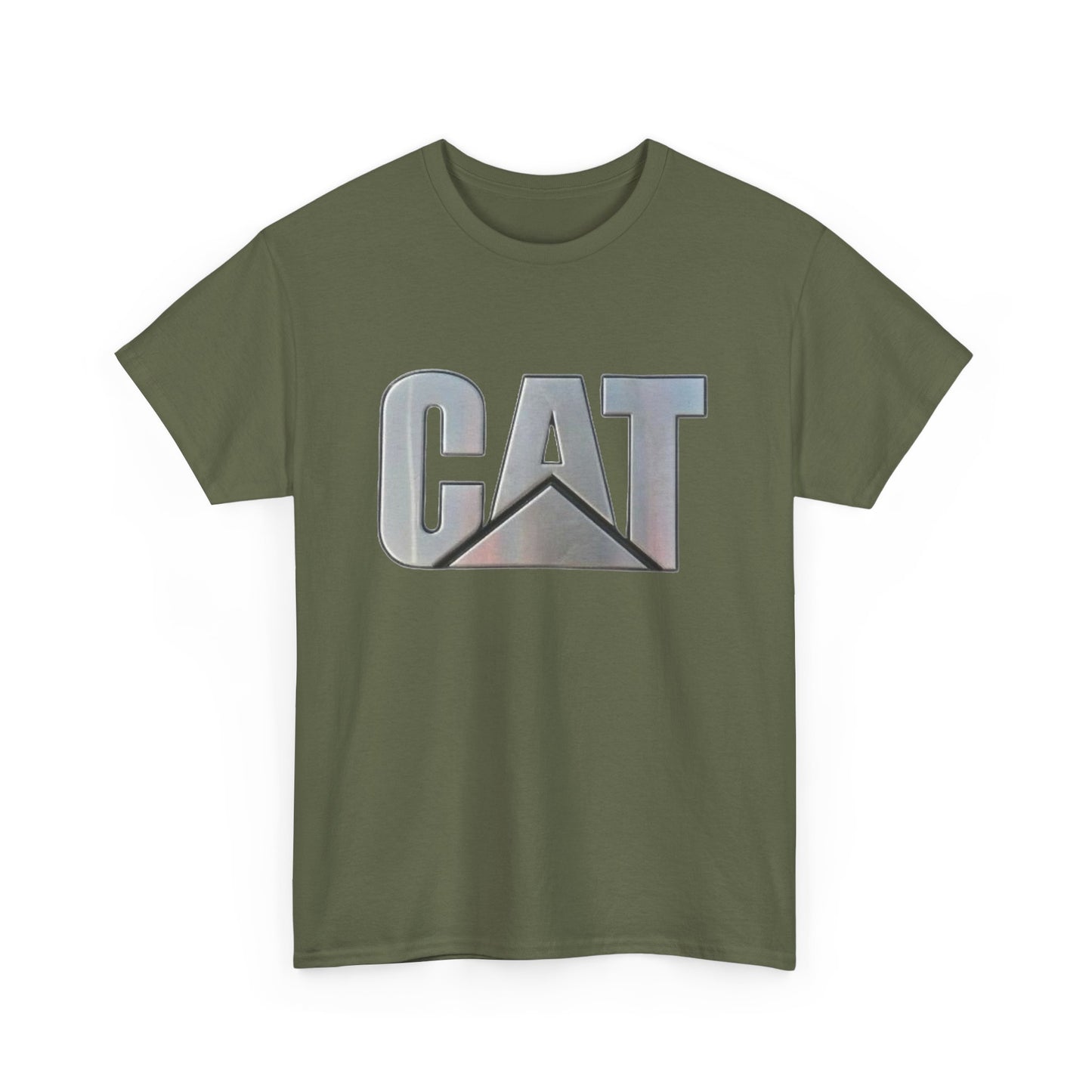 CAT Equipment Graphic T Shirt Unisex Heavy Cotton Tee NEW
