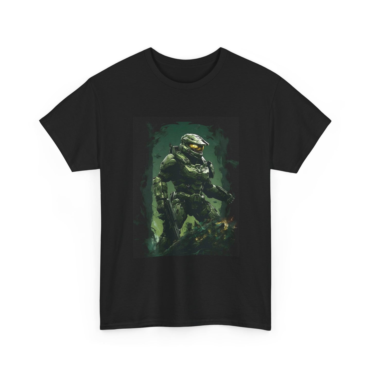 Halo Gaming Tshirt Vintage Xbox Call of Duty Master Chief Graphic Unisex Heavy