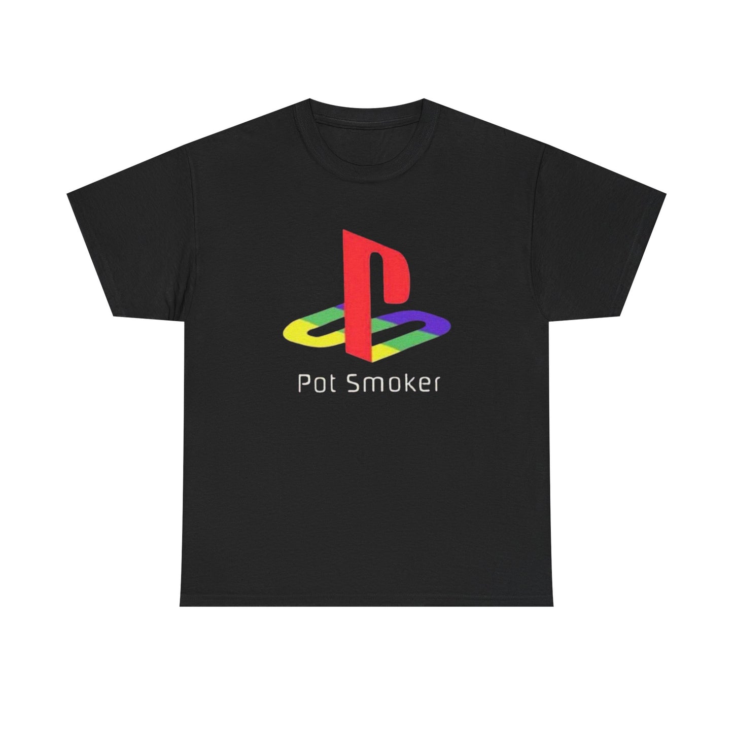 Pot Smoker Funny Gaming Humor Graphic T Shirt S-5XL Unisex Cotton
