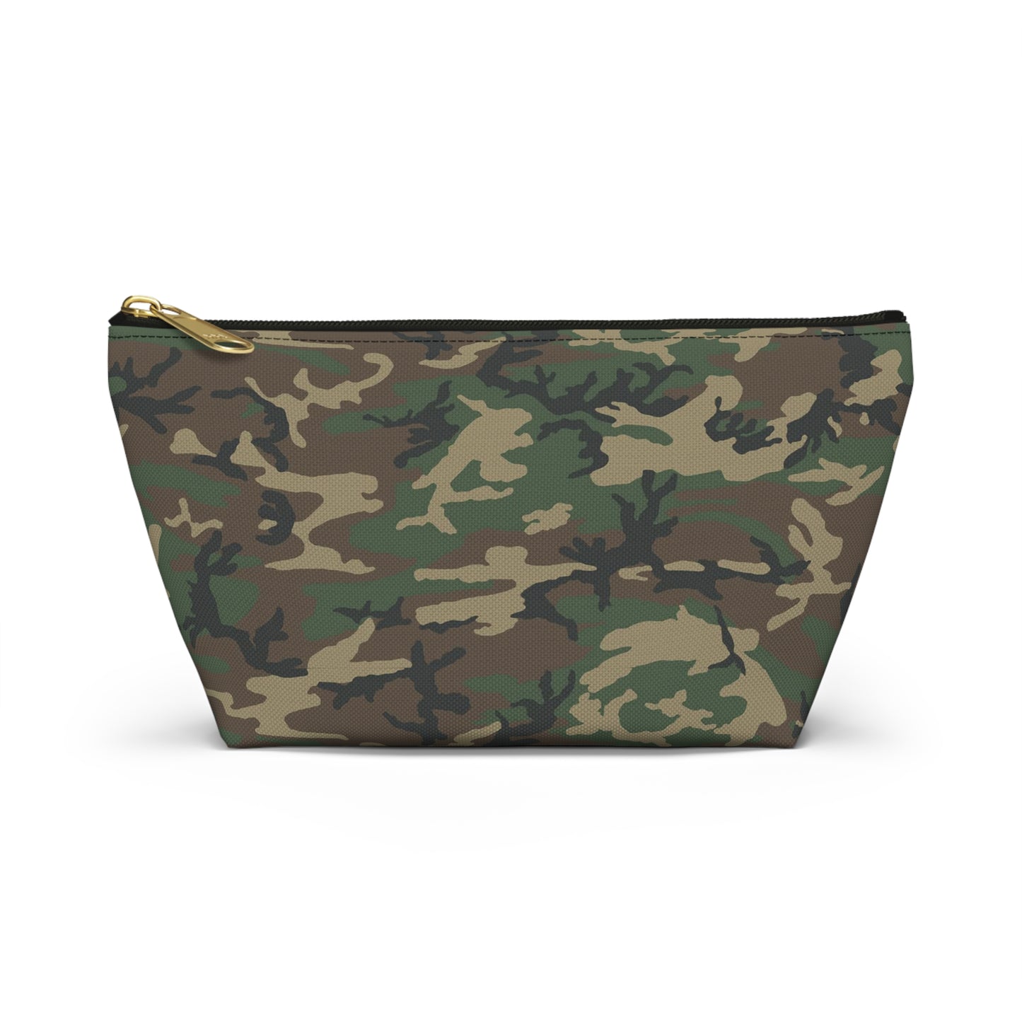 Camo Military Travel Bag Accessory Pouch w T-bottom