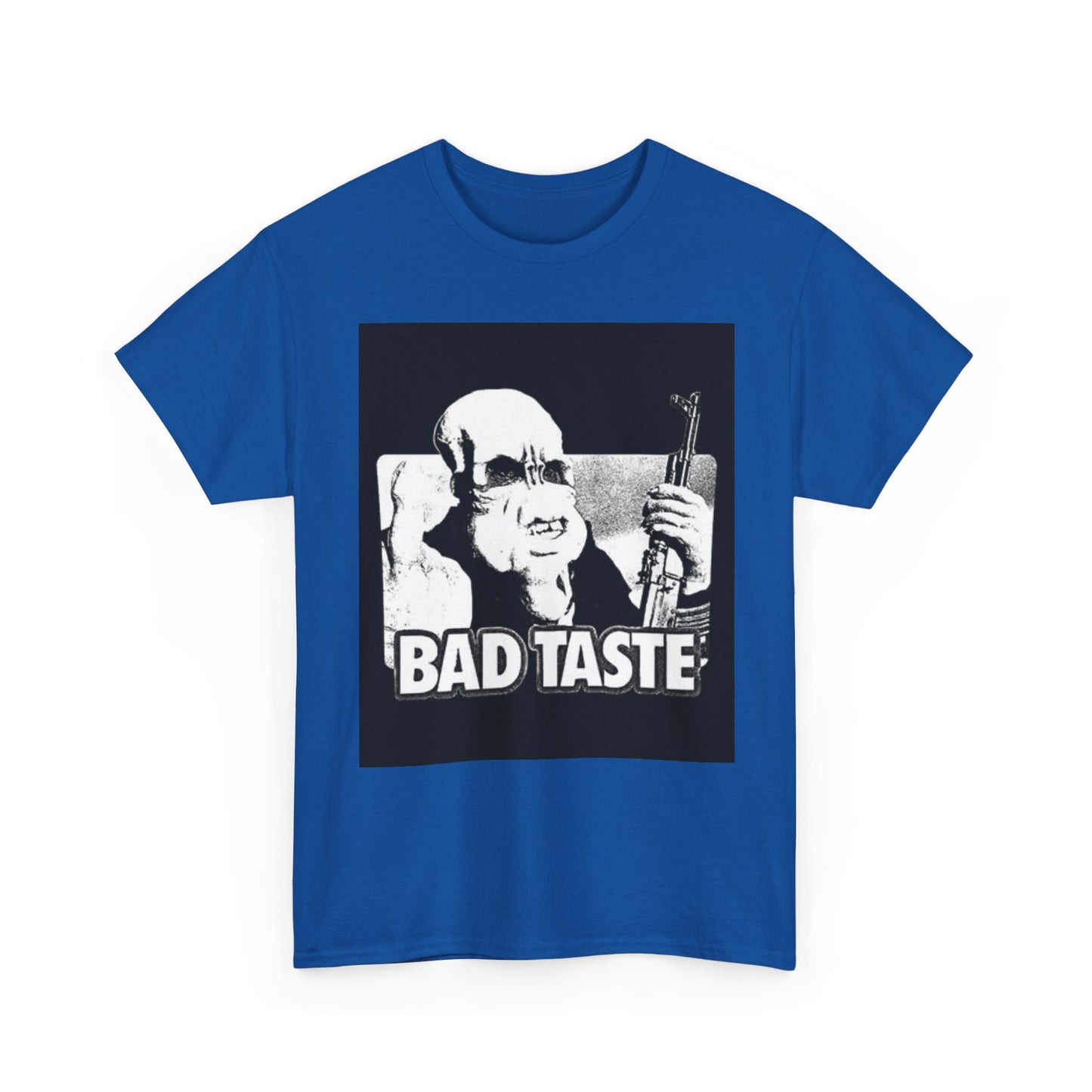 Bad Taste Poster Shirt Retro Graphic Art Unisex Heavy Cotton Tee
