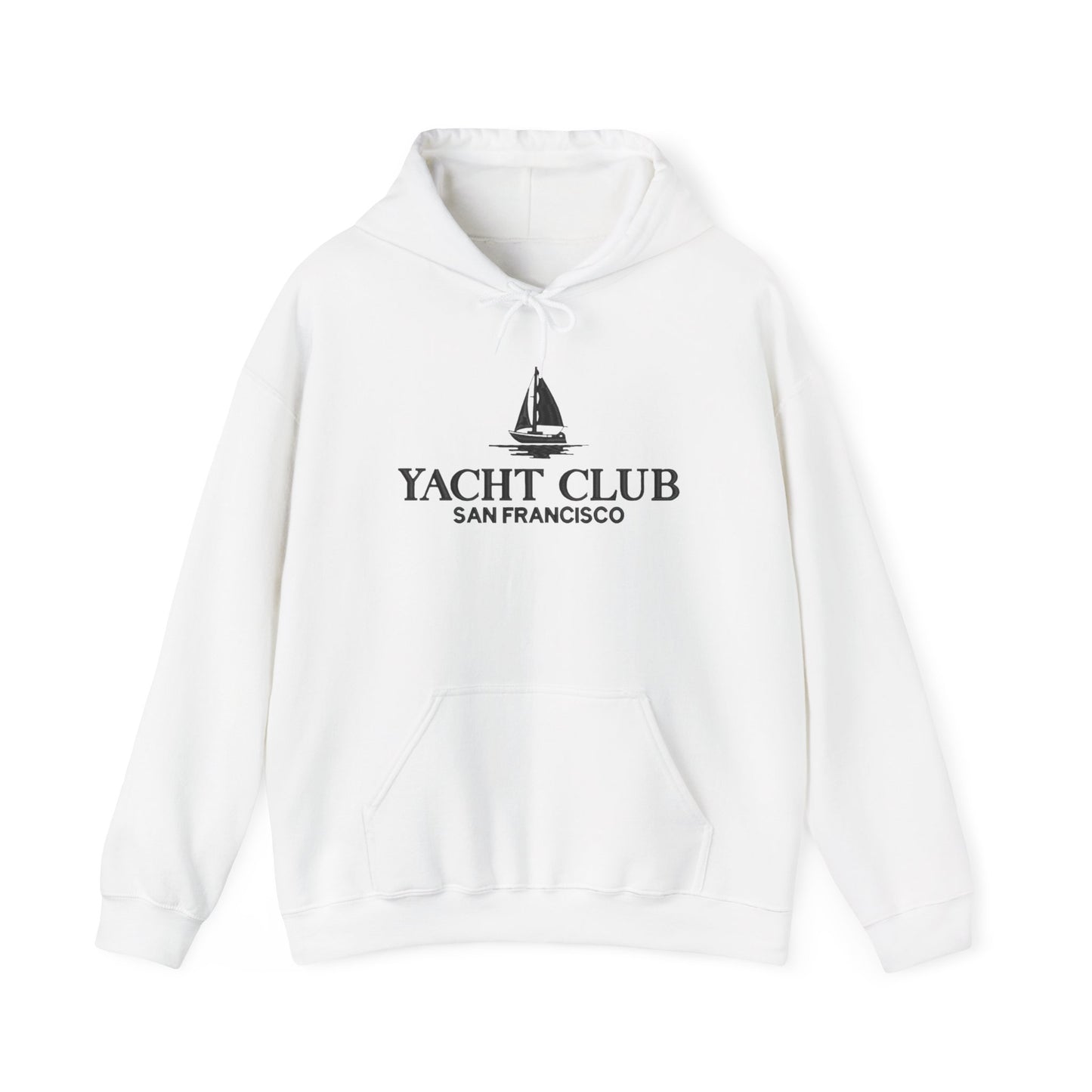 San Francisco Yacht Club Graphic Hoodie Heavy Blend Sweatshirt NEW