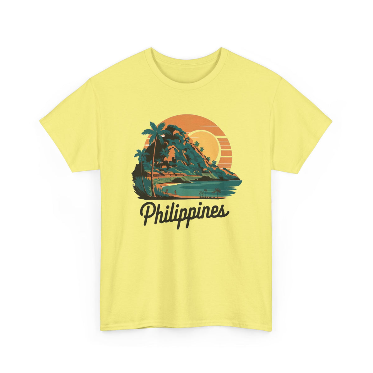 Philippines Graphic T Shirt Islands Classic Men's  Heavy Cotton Tee