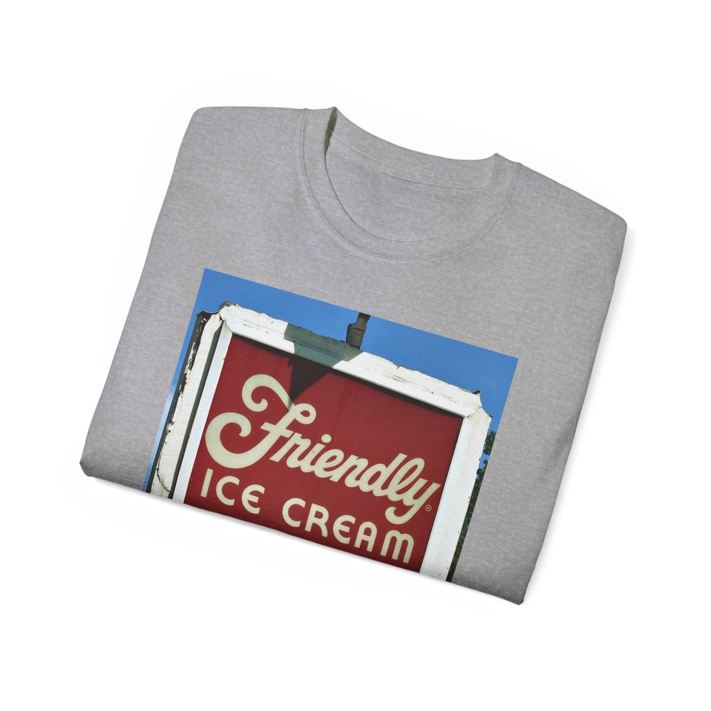 Friendlys ice cream T-shirt vintage New England restaurant chef Ultra Cotton Tee