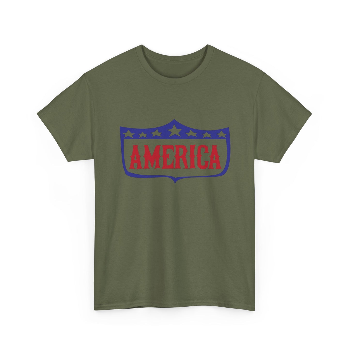 America Graphic T Shirt NEW Unisex Heavy Cotton Tee
