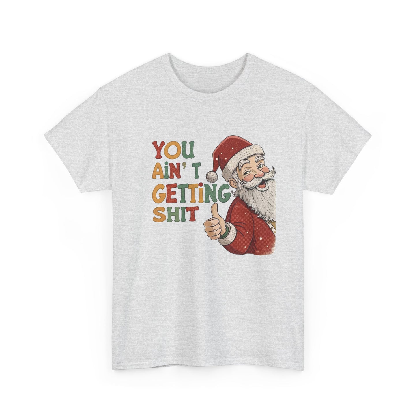 Funny Santa Christmas Graphic T Shirt ADULT NEW