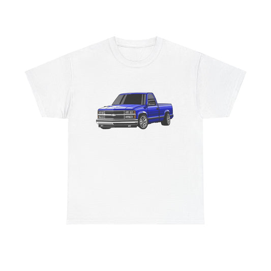 Chevy OBS Pickup 90s Graphic T Shirt Unisex Heavy Cotton Tee NEW