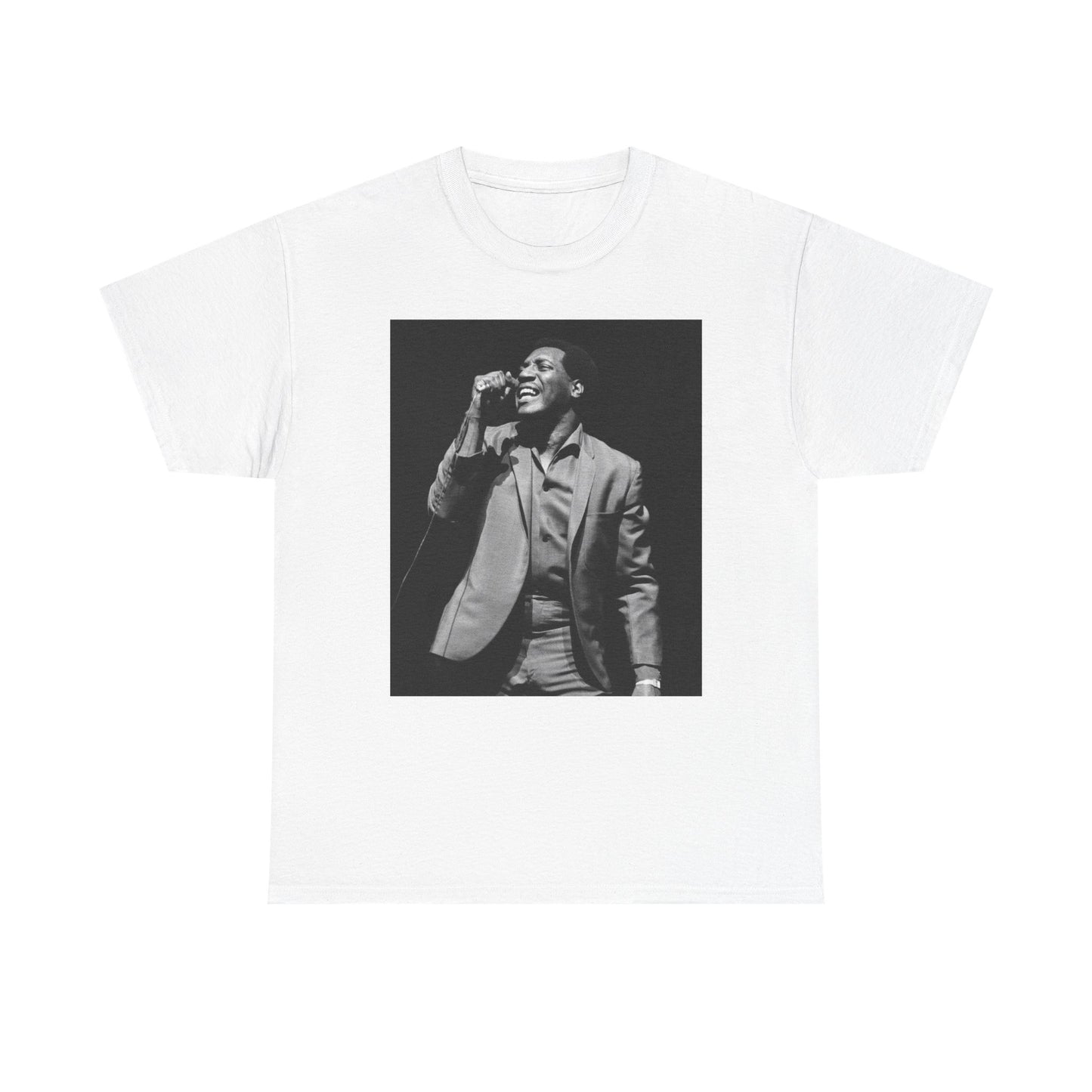 Otis Redding Tshirt Vintage The Dock Of The Bay Graphic Unisex Heavy Cotton Tee