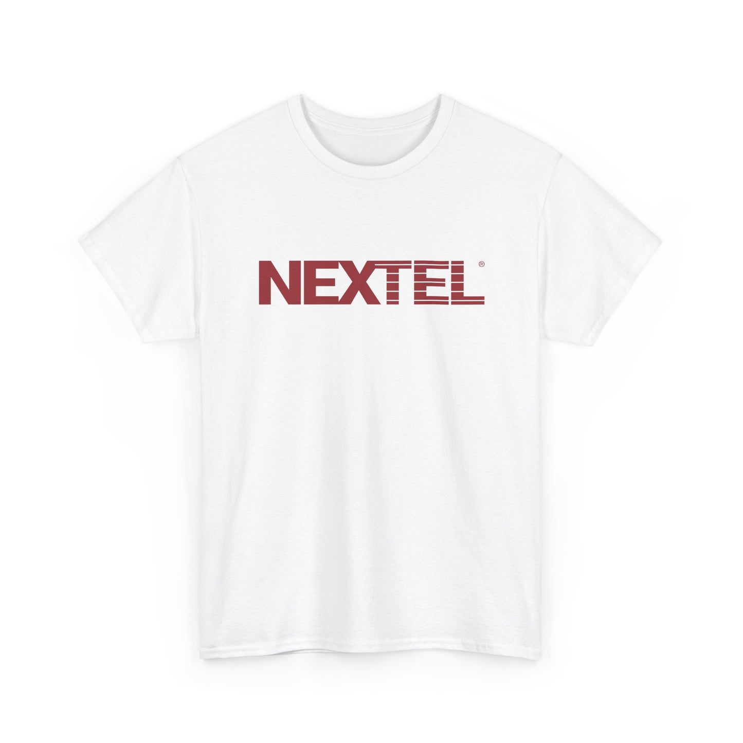 Nextel T-shirt vintage cellphone retro logo employee 90s Unisex Heavy Cotton Tee