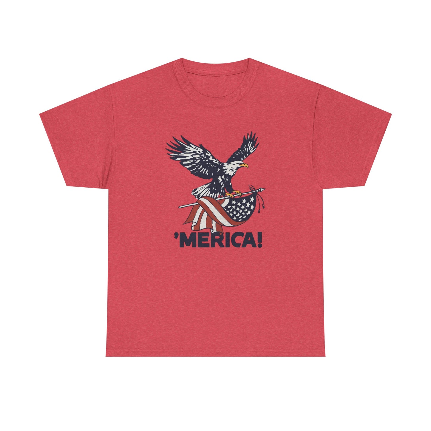 American Bald Eagle USA Graphic T Shirt Heavy Cotton Tee NEW ADULT UNISEX
