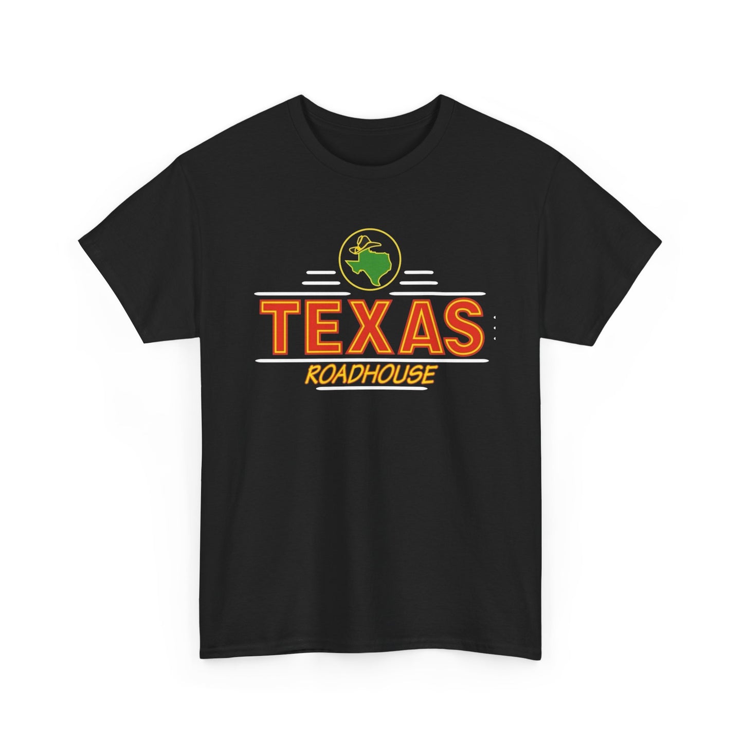 The Texas Roadhouse T Shirt Graphic Unisex Heavy Cotton Tee NEW GIFT
