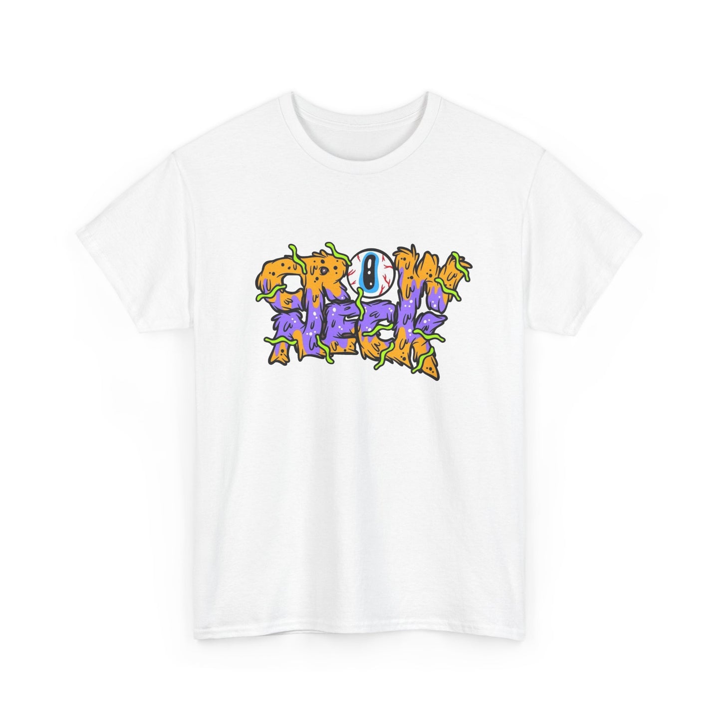 Crow Neck Skateboards Graphic T Shirt NEW Unisex Heavy Cotton Tee