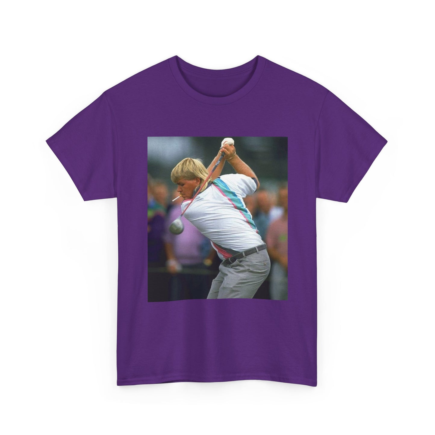 John Daly TShirt Masters golf club Tiger woods Vintage Unisex Heavy Cotton Tee