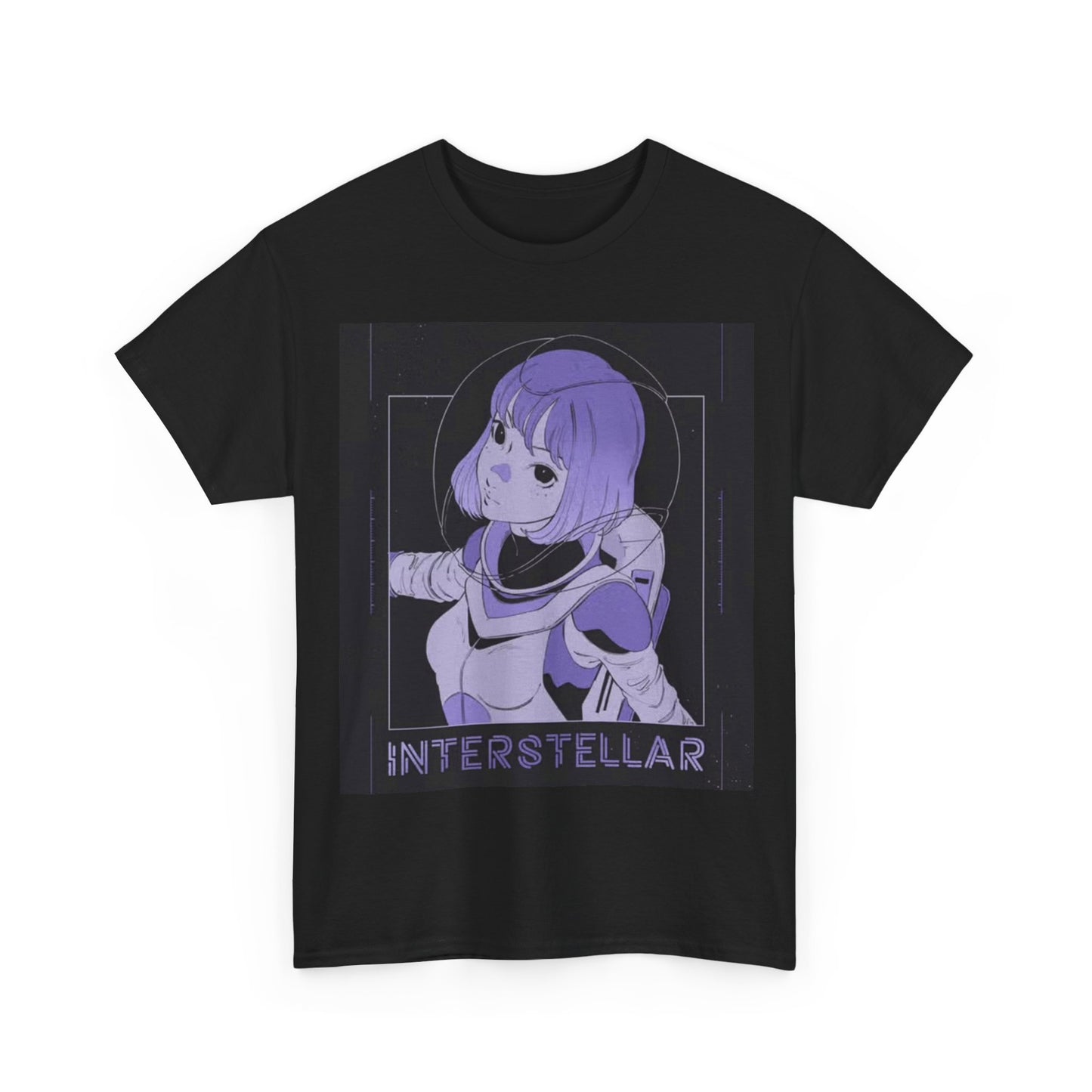 Waifu Anime T-shirt Girl Graphic Cartoon Retro Gaming Unisex Heavy Tee Gamer 99