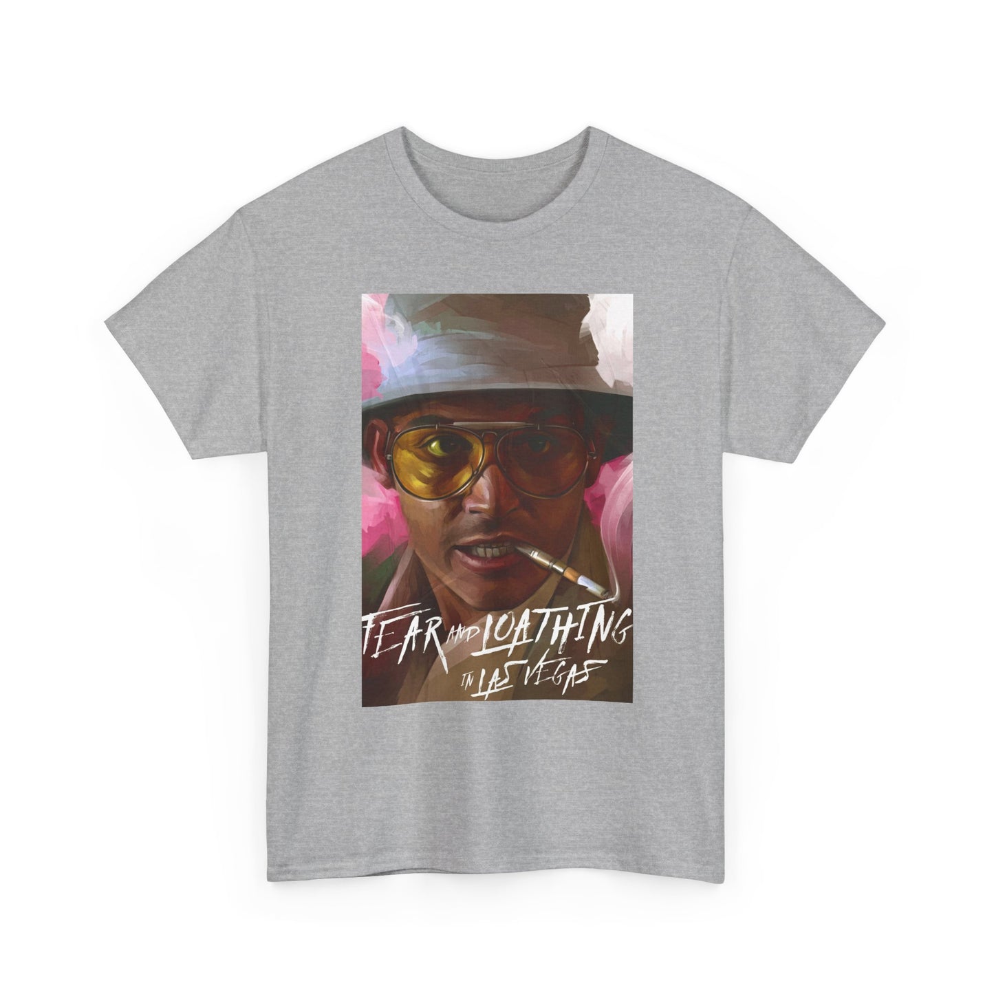 Fear And Loathing Graphic T Shirt Retro Vegas Vintage Unisex Heavy Cotton Tee