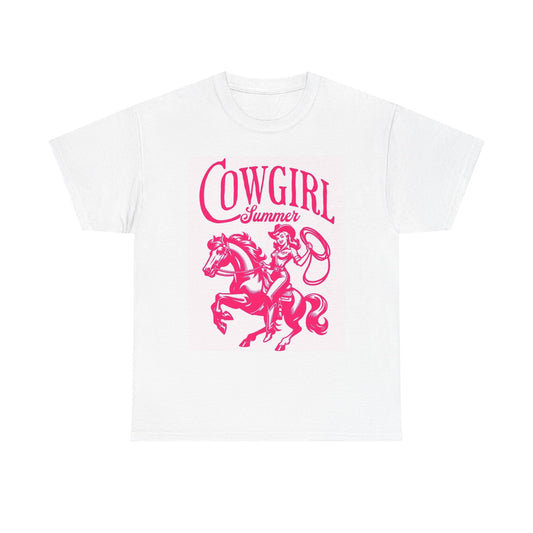 Cowgirl Summer Graphic T Shirt Women's Cotton Tee BRAND NEW