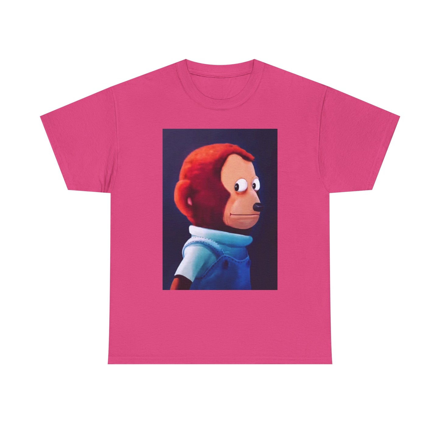 Funny Side Eye Jokes T Shirt MEME Comedy Cartoon Painting Unisex Heavy Cotton