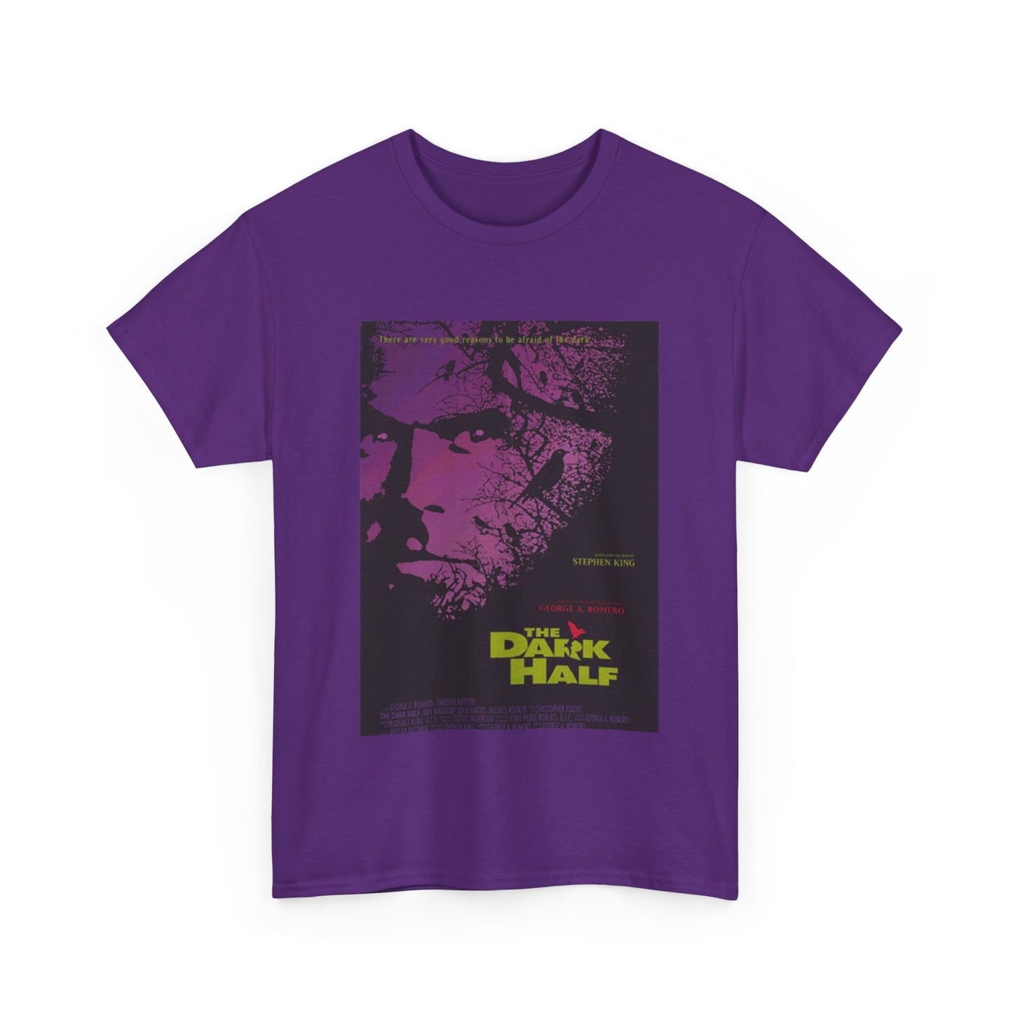The Dark Half Shirt Vintage Horror Movie Stephen King Retro Unisex Heavy Cotton