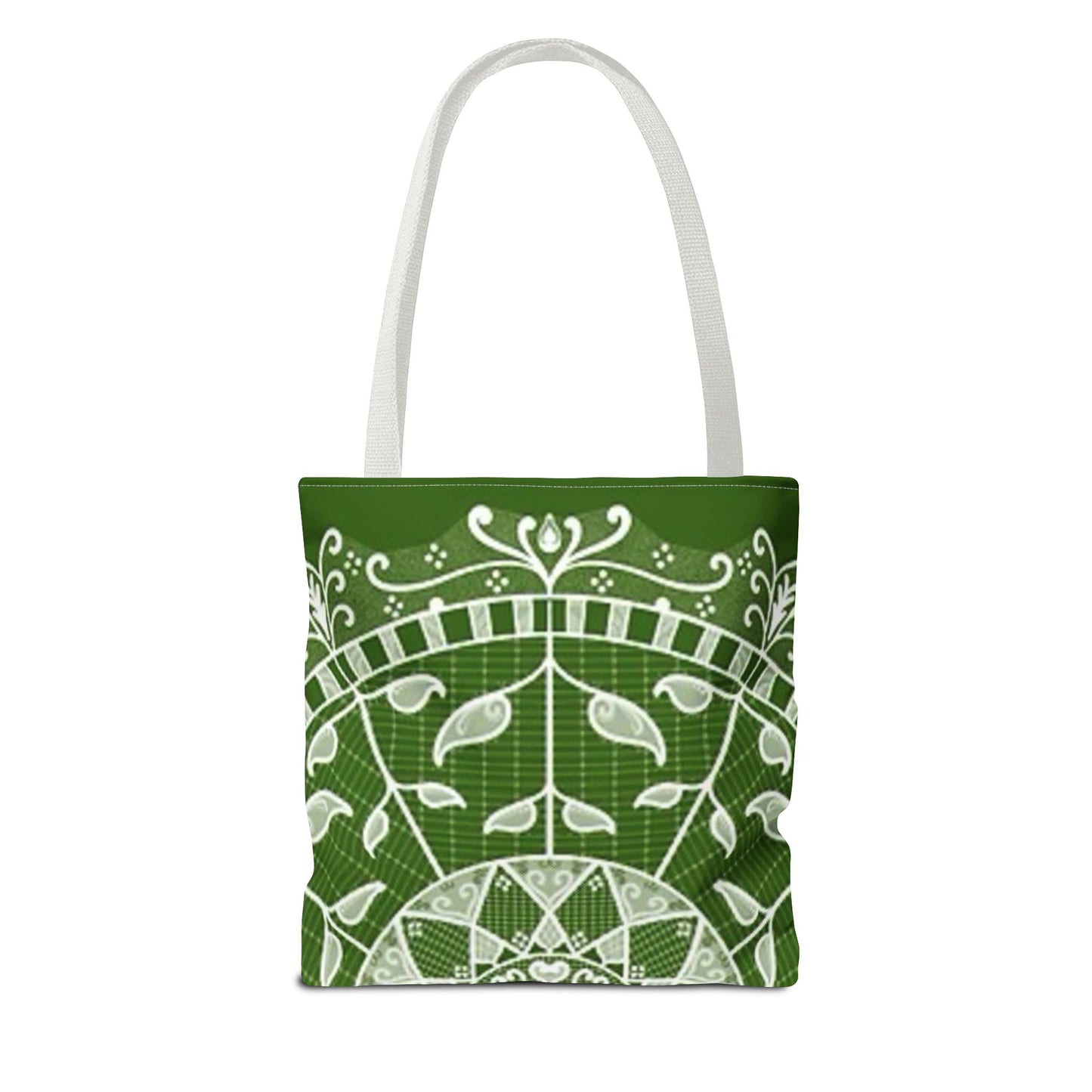 Green And White Multi Color BRAND NEW MODERN Tote Bag (AOP)
