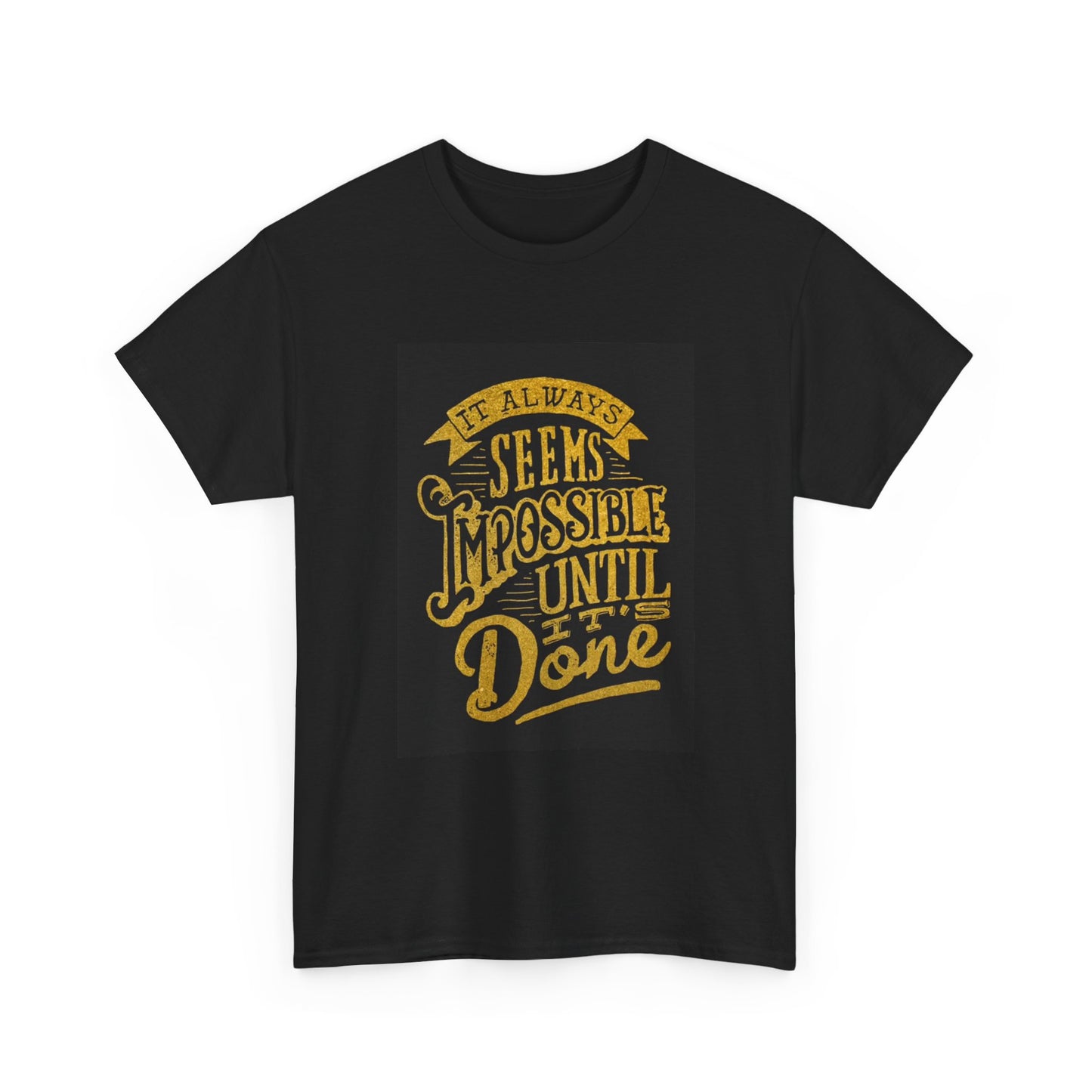 It Always Seems Impossible Tshirt Mental Health Month Graphic Unisex Positive