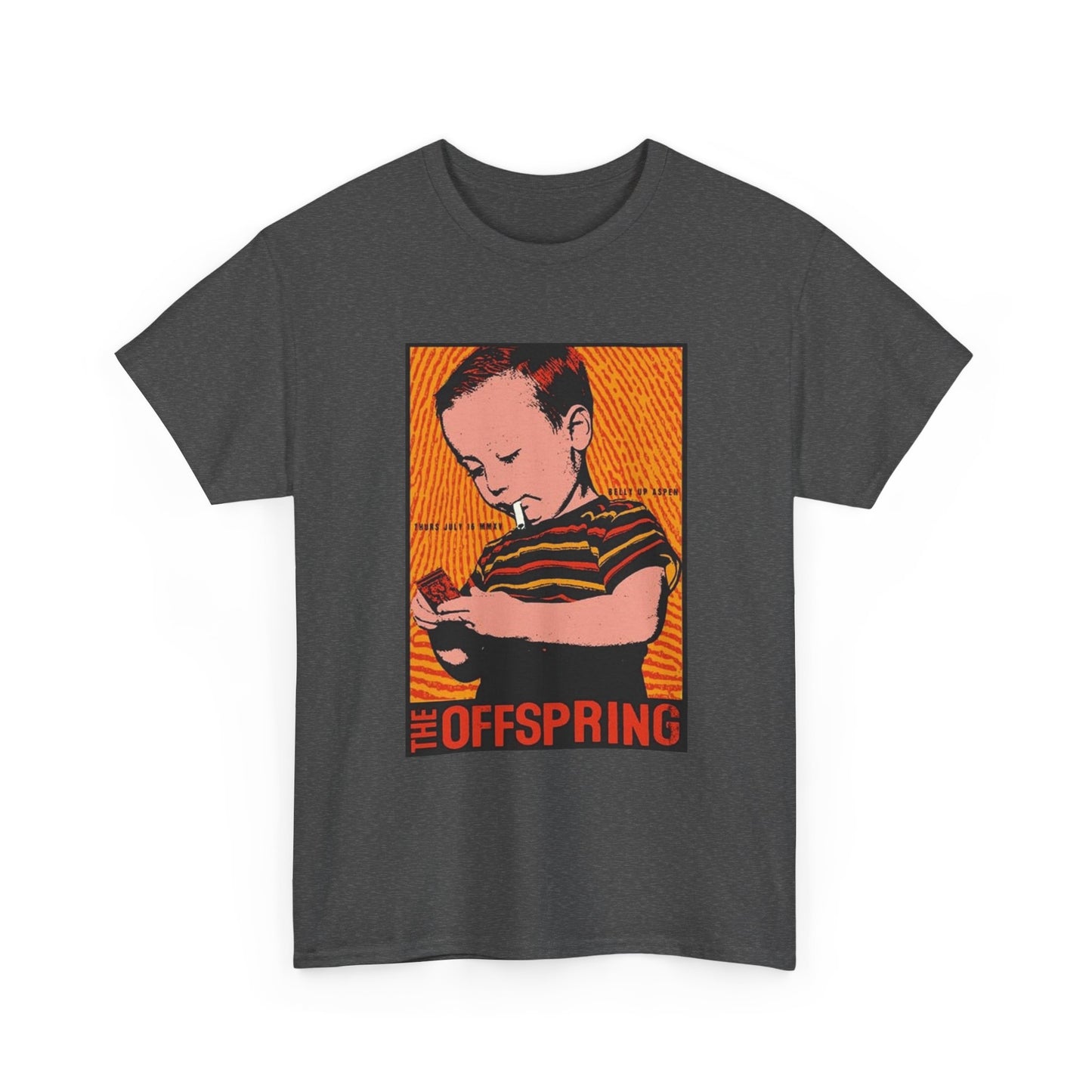 The offspring shirt vintage art retro cigarette band rock Unisex Heavy Cotton
