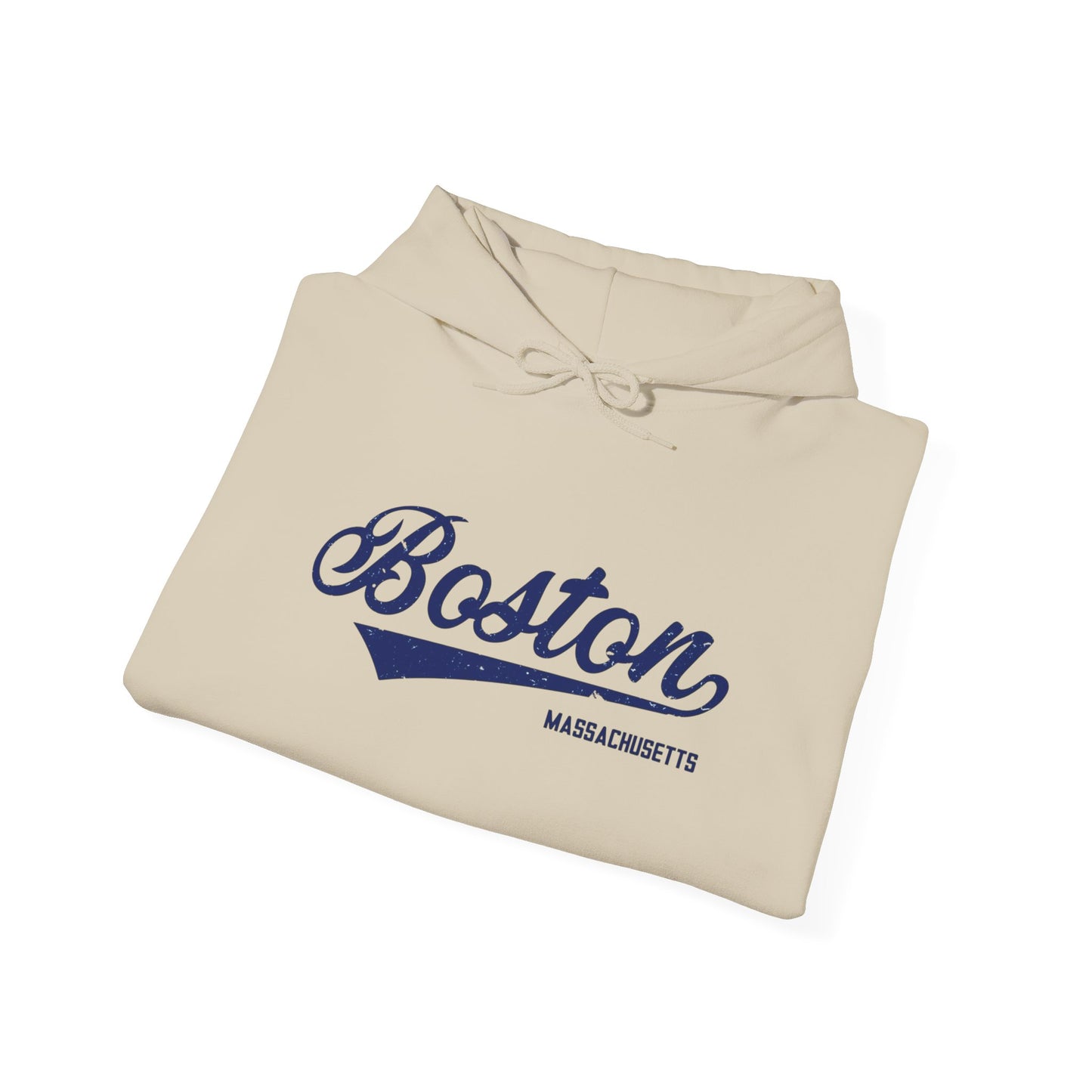 Boston Massachusetts Logo Graphic Hoodie NEW Heavy Blend Hooded Sweatshirt