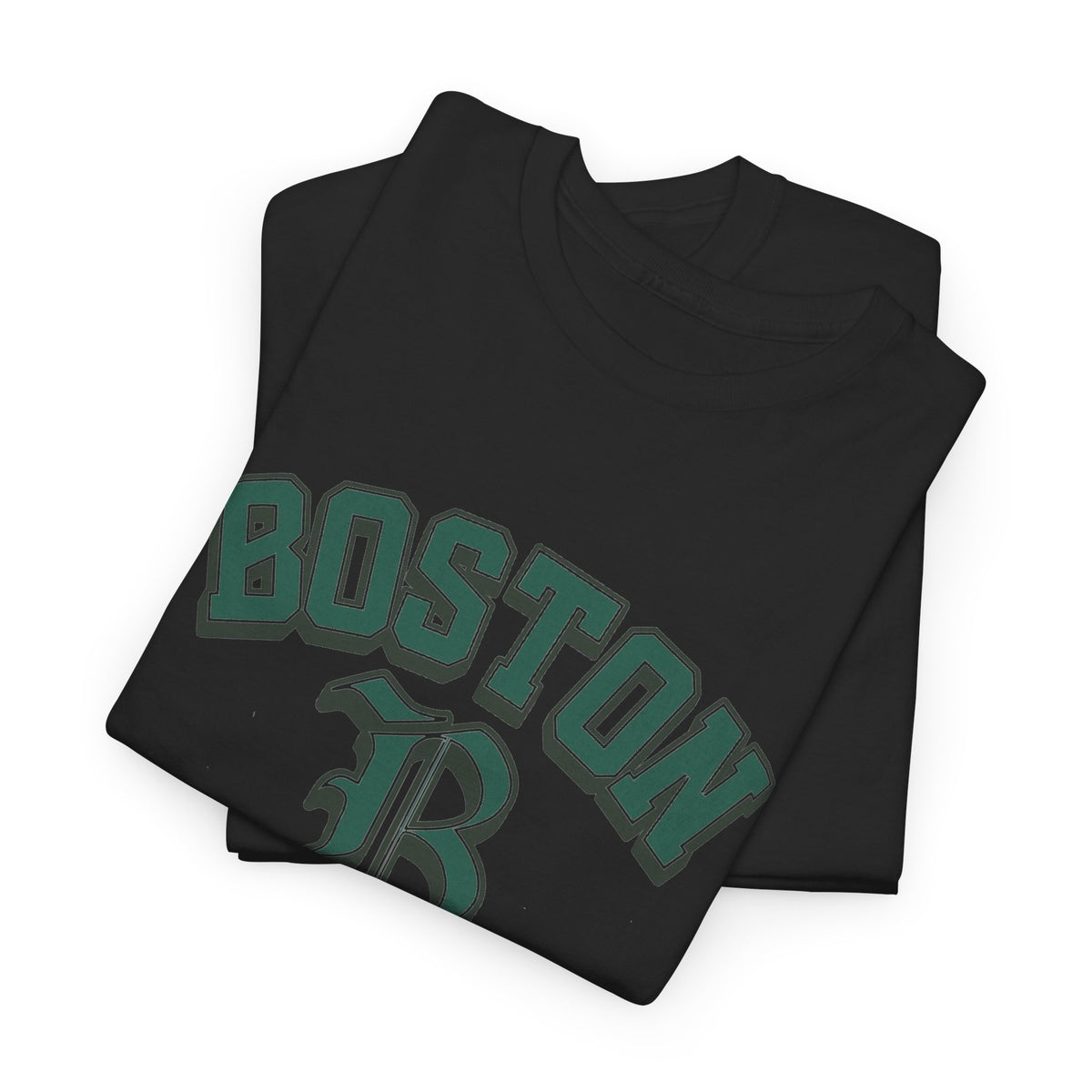 Boston Graphic T Shirt Classic Vintage Apparel Men's Heavy Cotton Tee