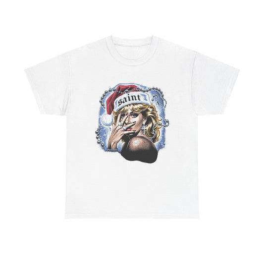 Saint Christmas Vintage Graphic T Shirt NEW Adult Tee