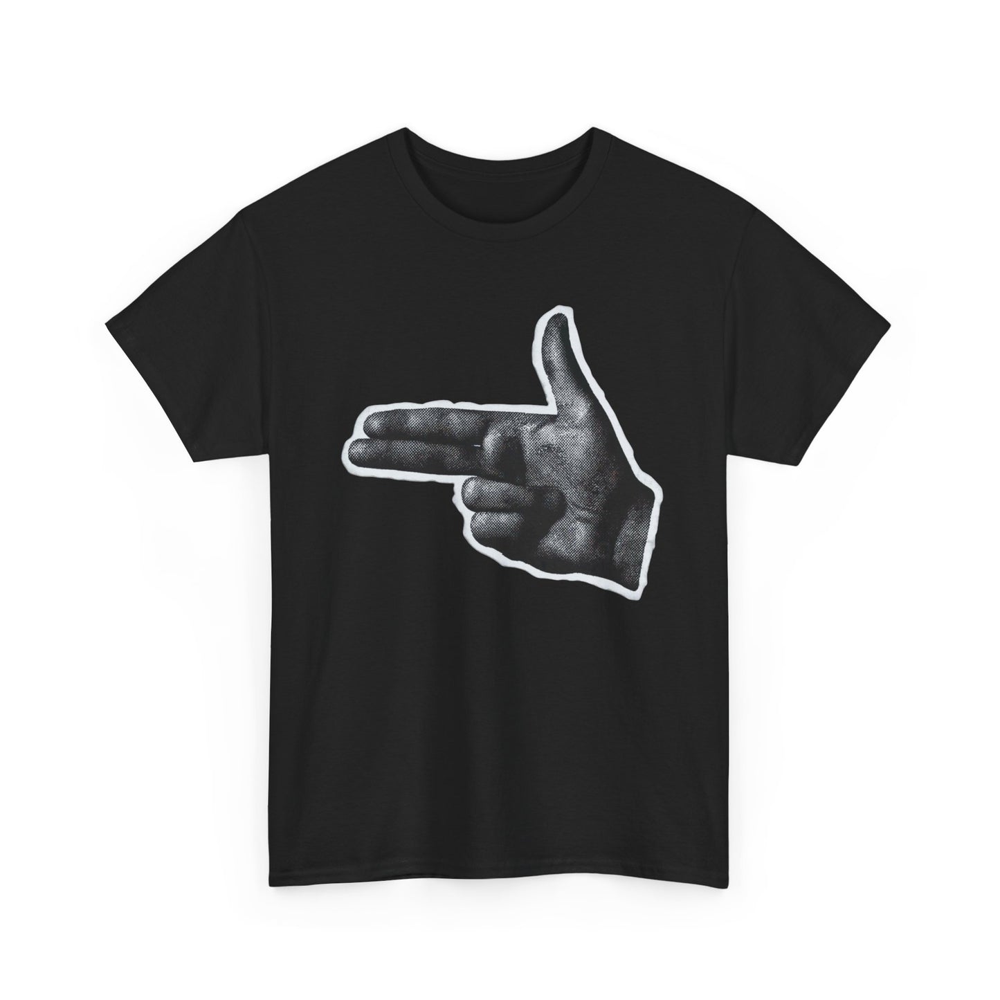 Finger Guns Graphic T Shirt Unisex Heavy Cotton NEW Tee